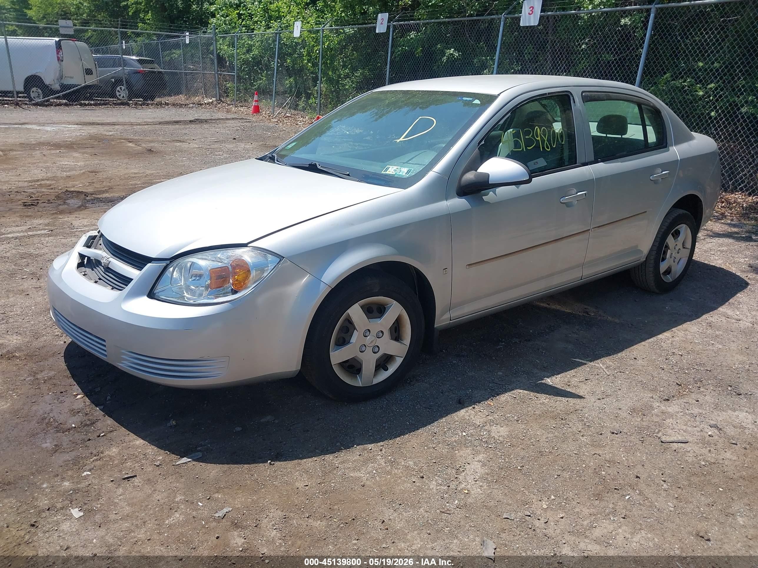 2008 Chevrolet Cobalt Lt Silver vin: 1G1AL58F187280430