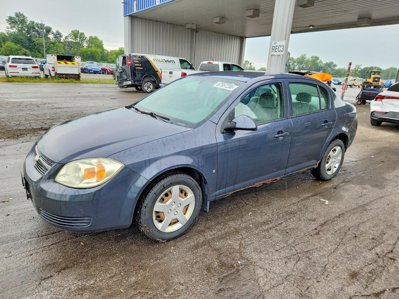 2008 Chevrolet Cobalt Lt Blue vin: 1G1AL58F287107502
