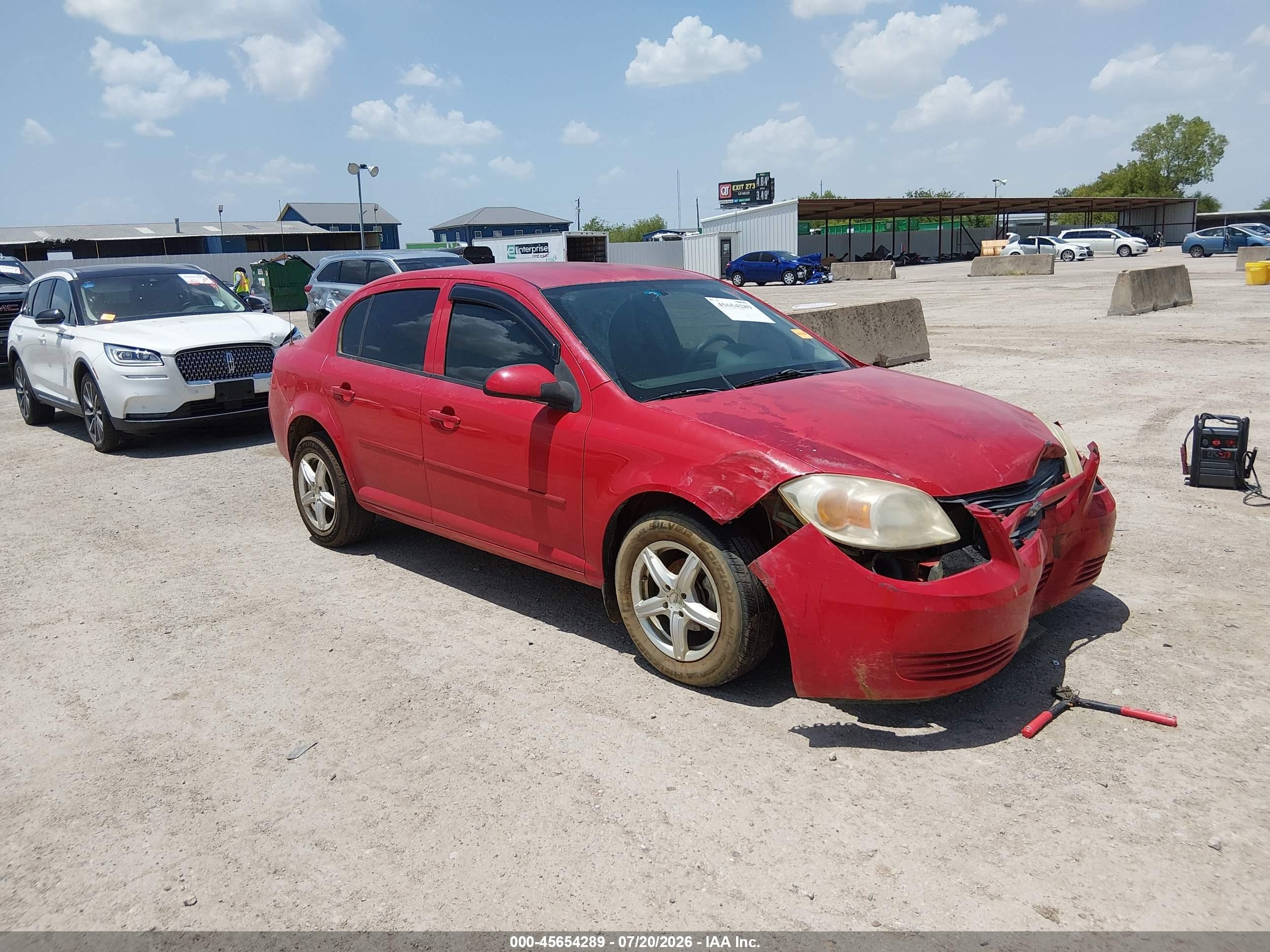2008 Chevrolet Cobalt Lt Red vin: 1G1AL58F287170325