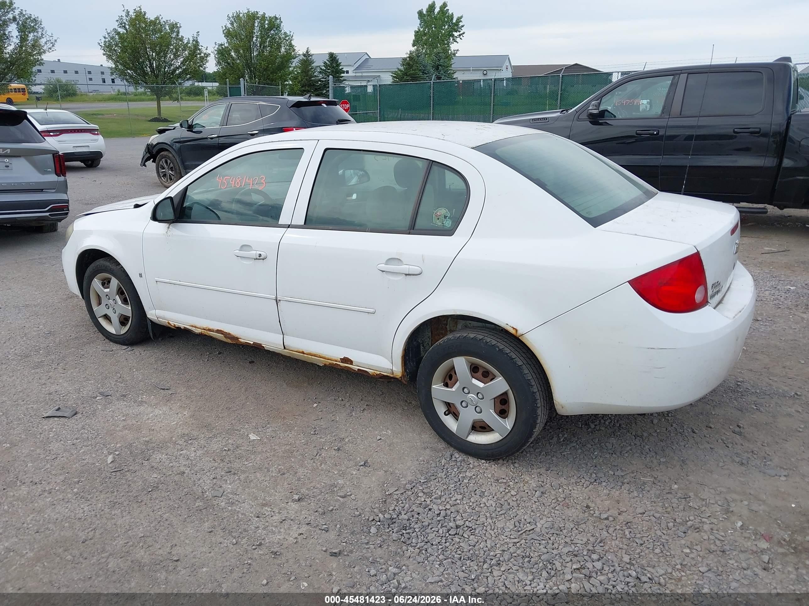 2008 Chevrolet Cobalt Lt White vin: 1G1AL58F287191689