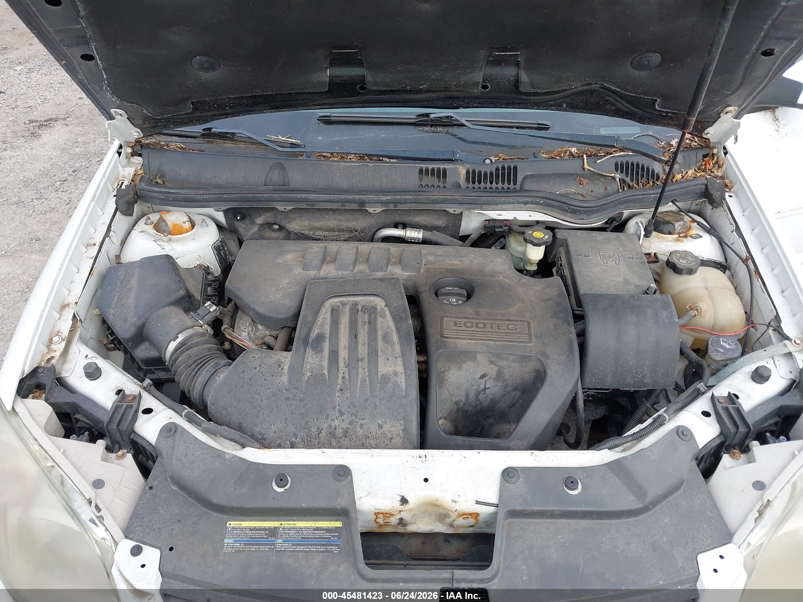 2008 Chevrolet Cobalt Lt White vin: 1G1AL58F287191689