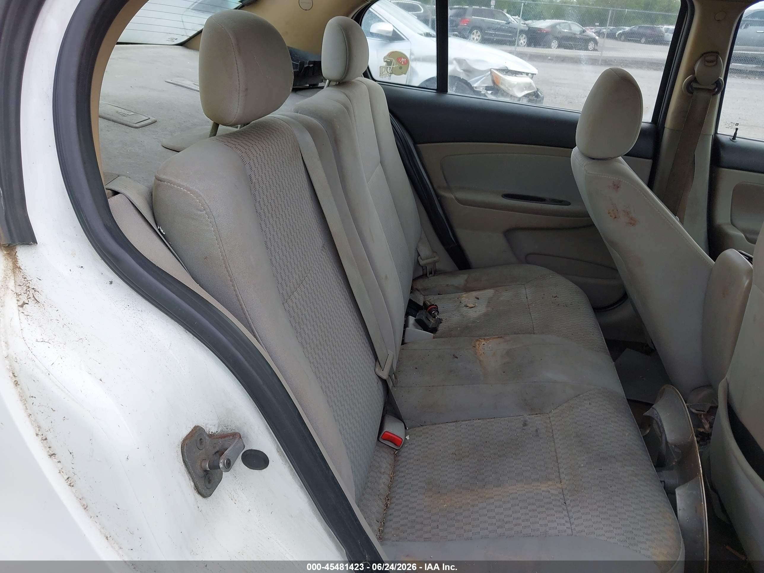2008 Chevrolet Cobalt Lt White vin: 1G1AL58F287191689