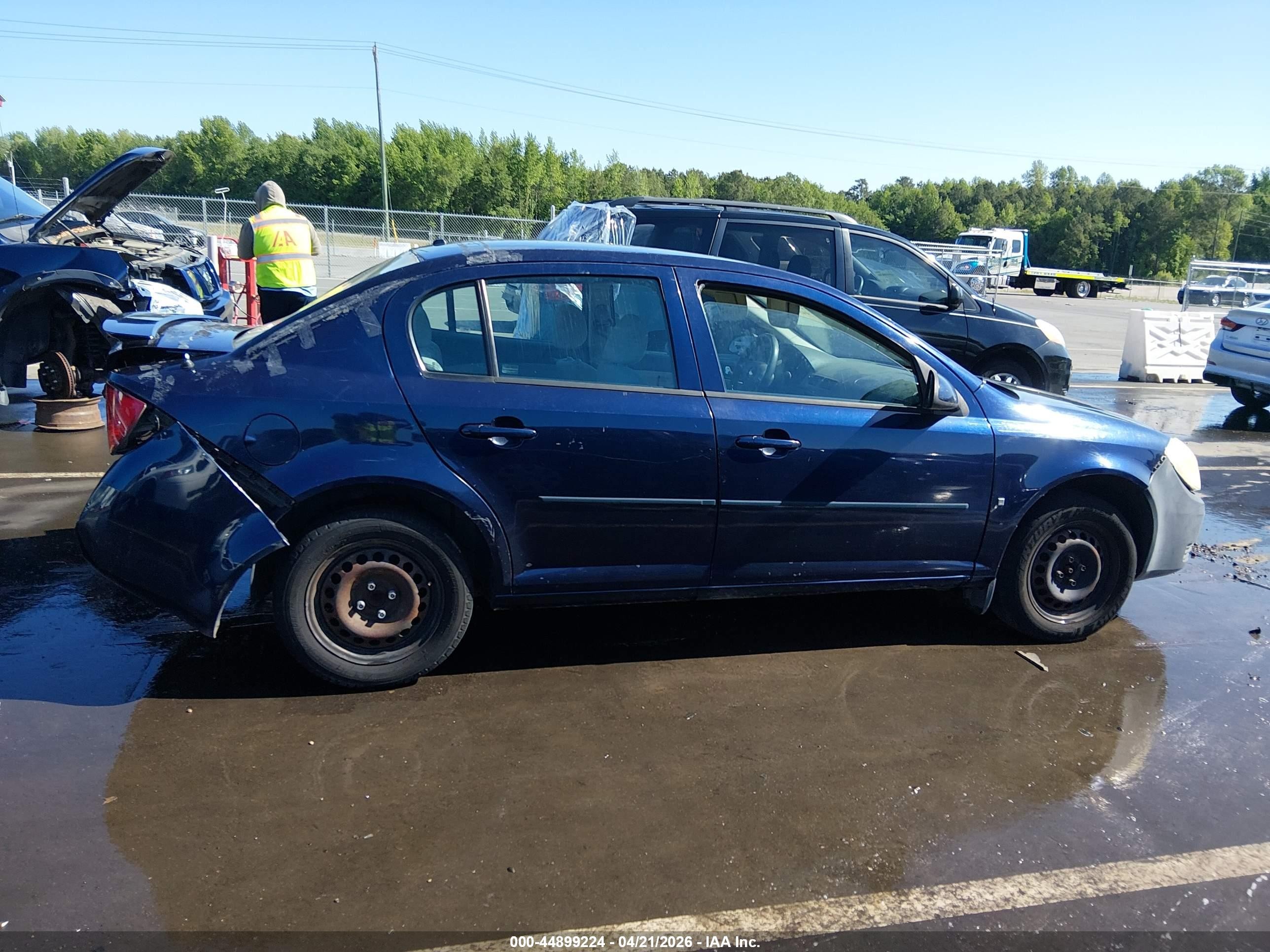 2008 Chevrolet Cobalt Lt Dark Blue vin: 1G1AL58F287257285