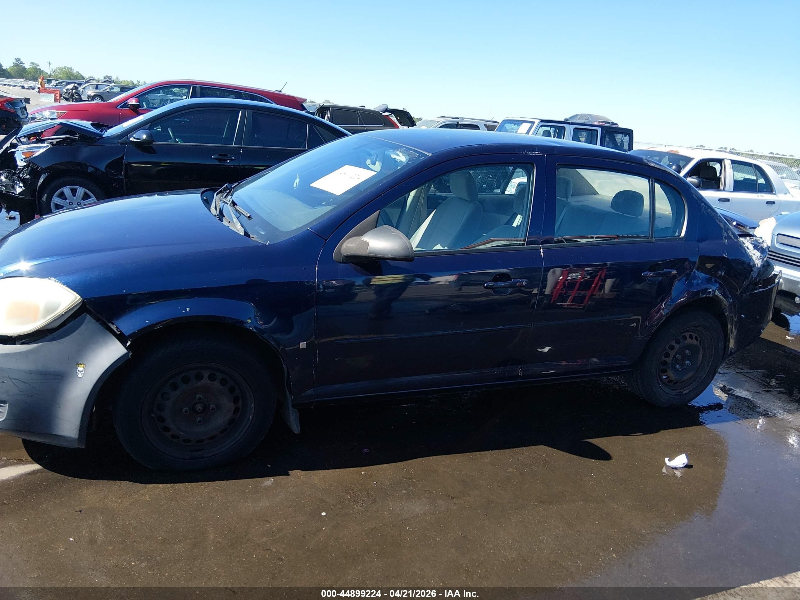 2008 Chevrolet Cobalt Lt Dark Blue vin: 1G1AL58F287257285