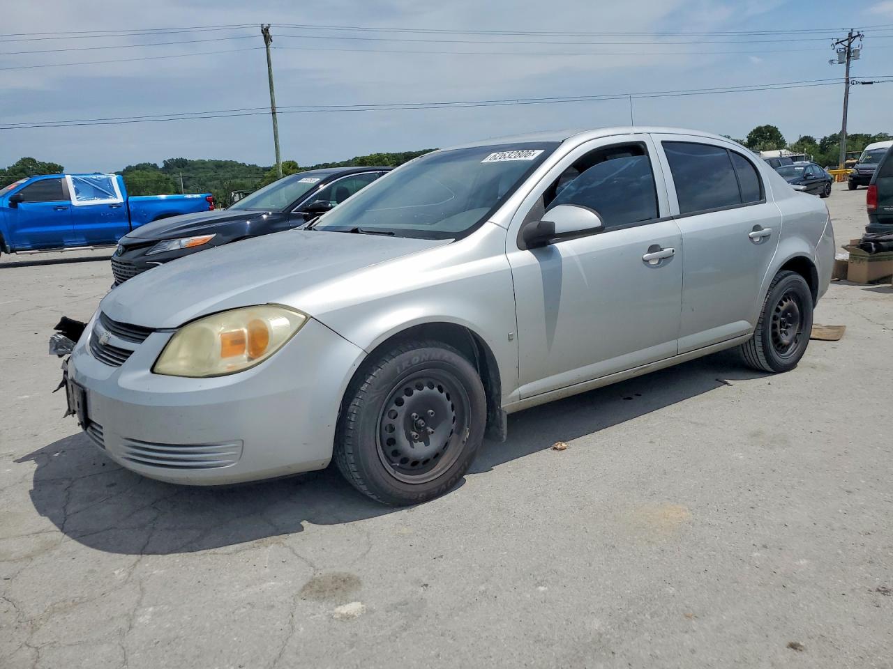 2008 Chevrolet Cobalt Lt Silver vin: 1G1AL58F387182547