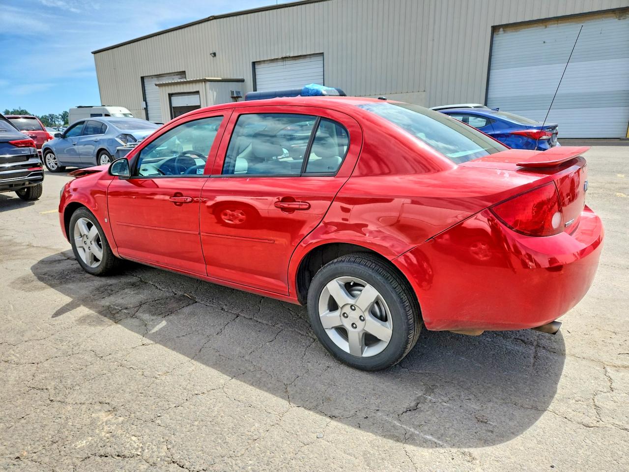 2008 Chevrolet Cobalt Lt Red vin: 1G1AL58F387271826
