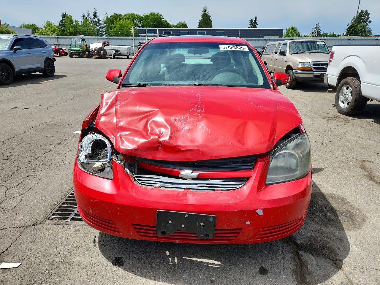 2008 Chevrolet Cobalt Lt Red vin: 1G1AL58F387271826