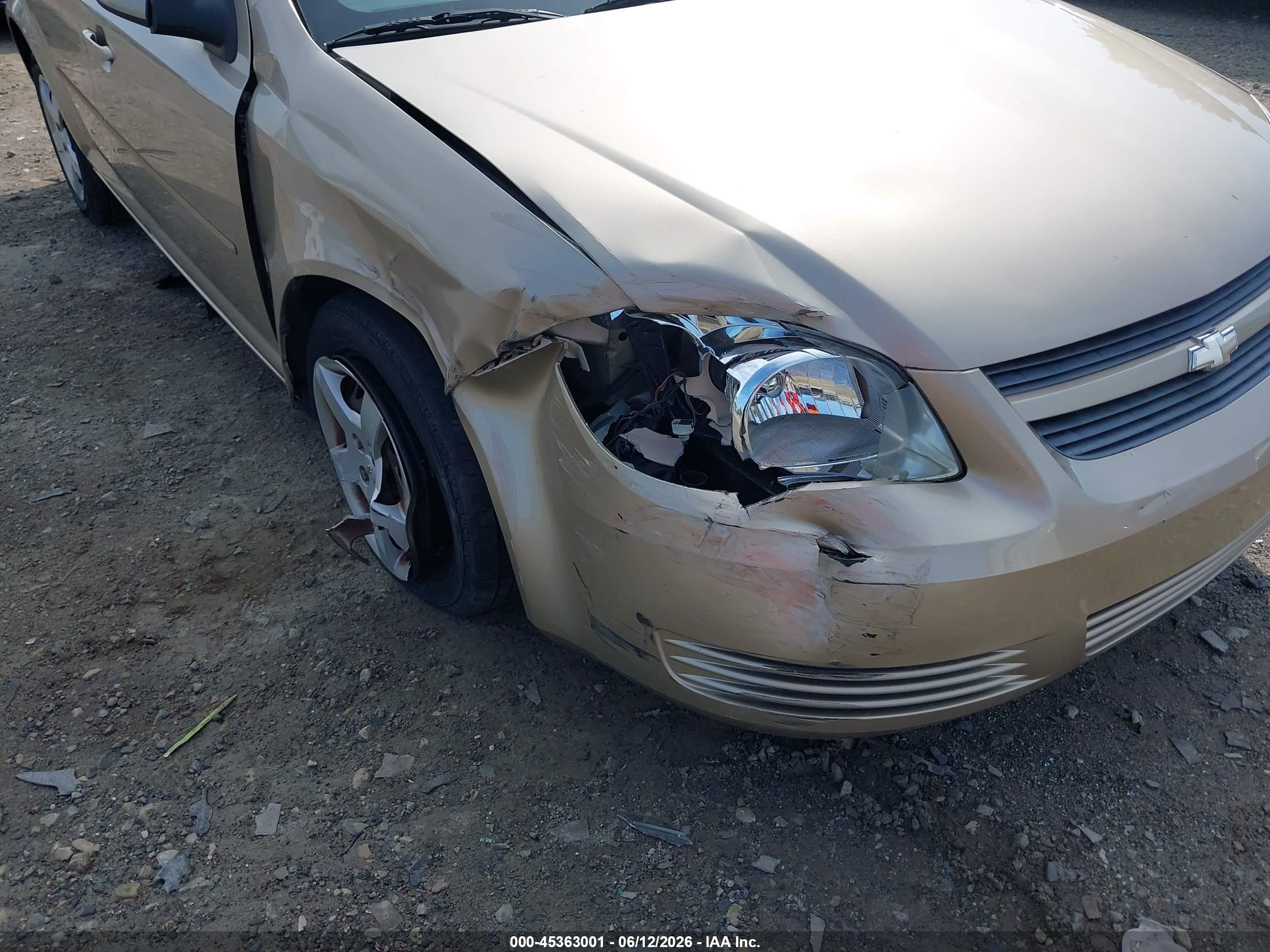 2008 Chevrolet Cobalt Lt Gold vin: 1G1AL58F387291056