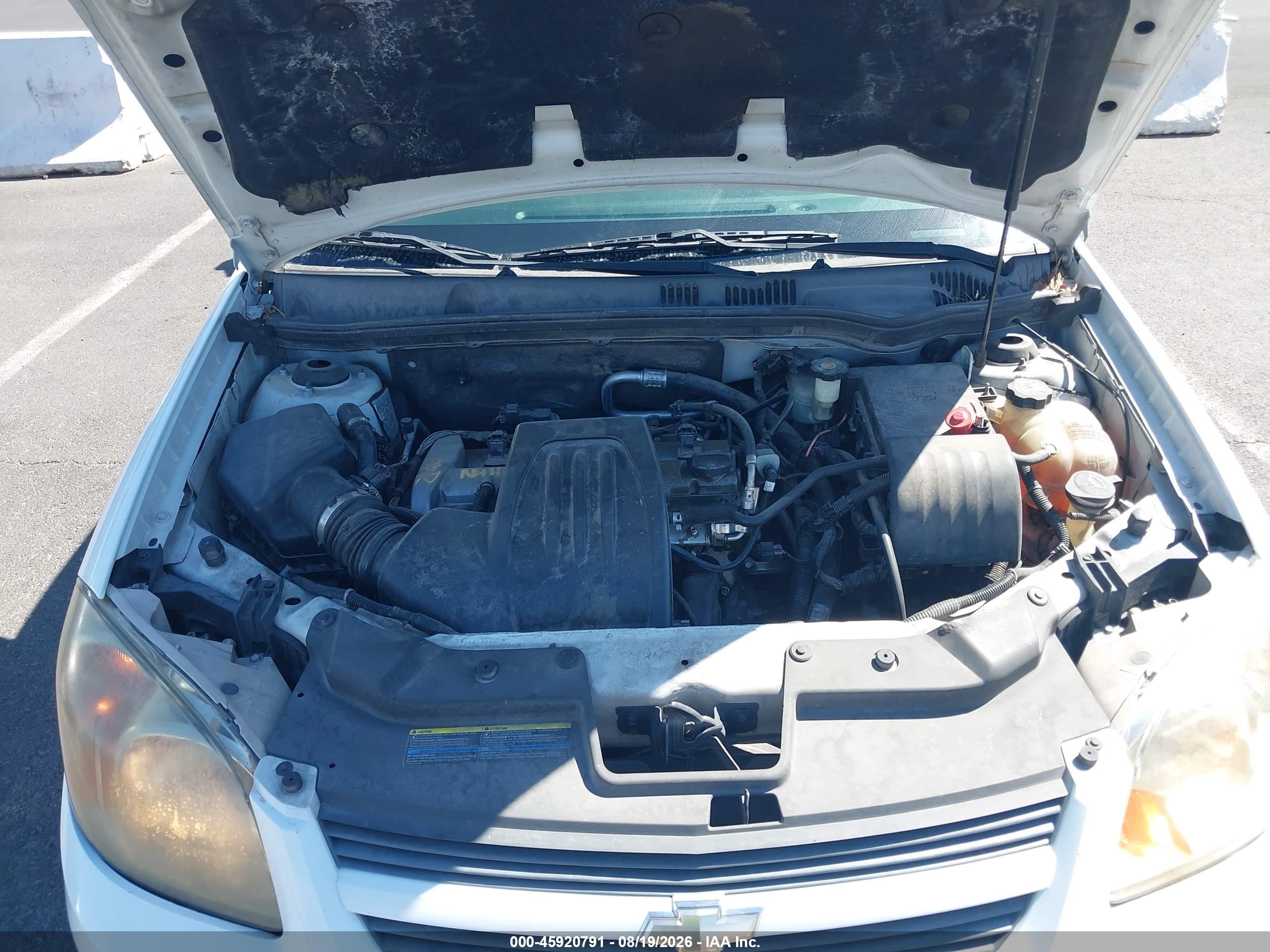 2008 Chevrolet Cobalt Lt White vin: 1G1AL58F487127587
