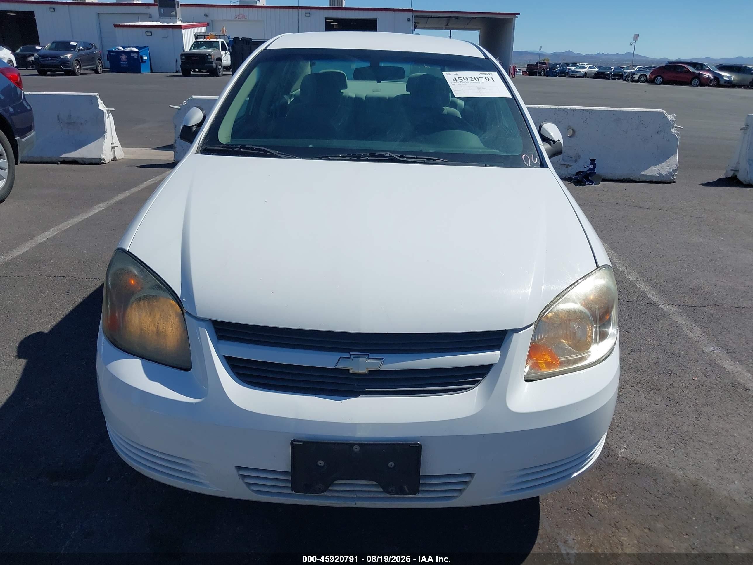 2008 Chevrolet Cobalt Lt White vin: 1G1AL58F487127587