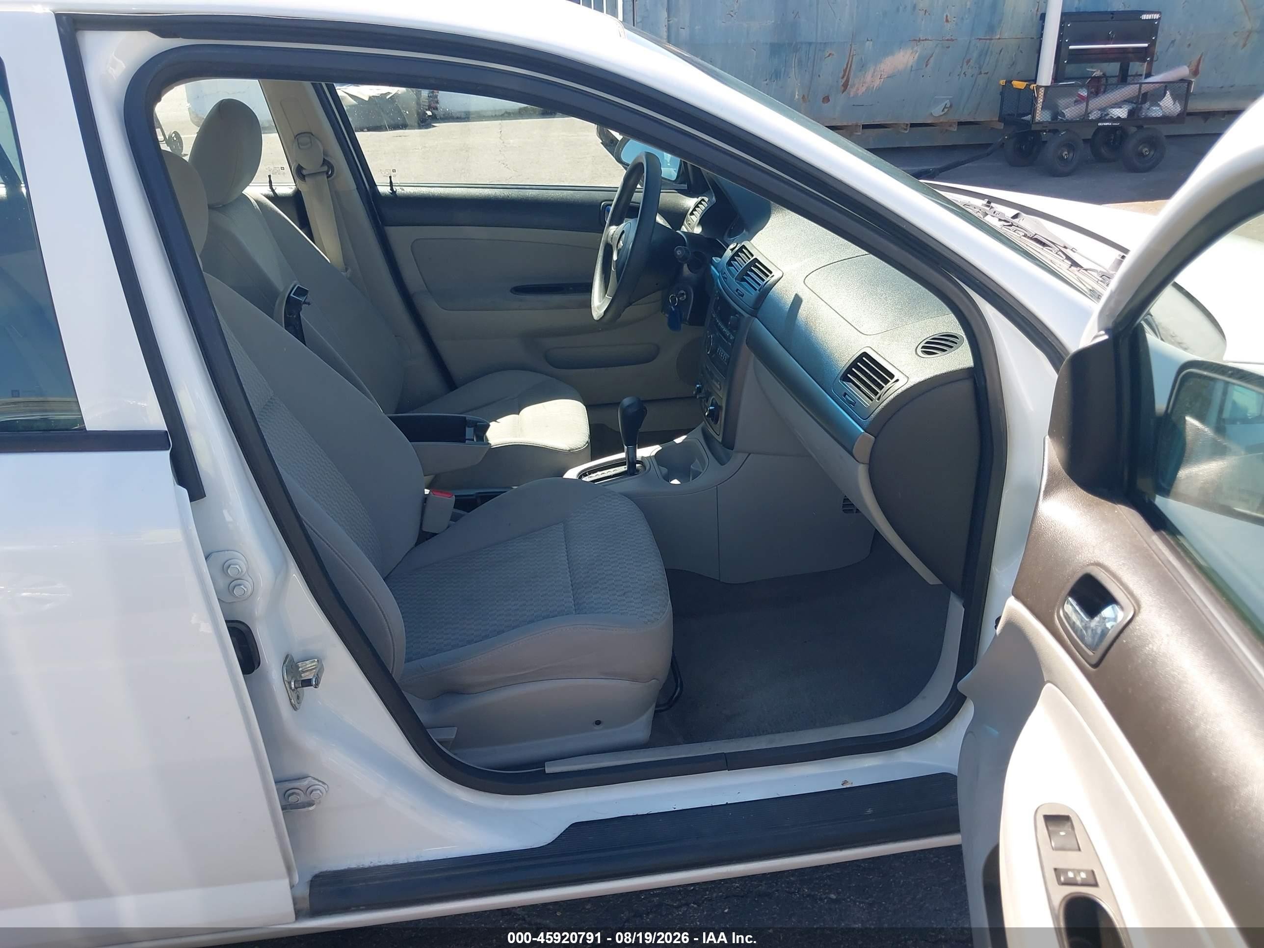 2008 Chevrolet Cobalt Lt White vin: 1G1AL58F487127587