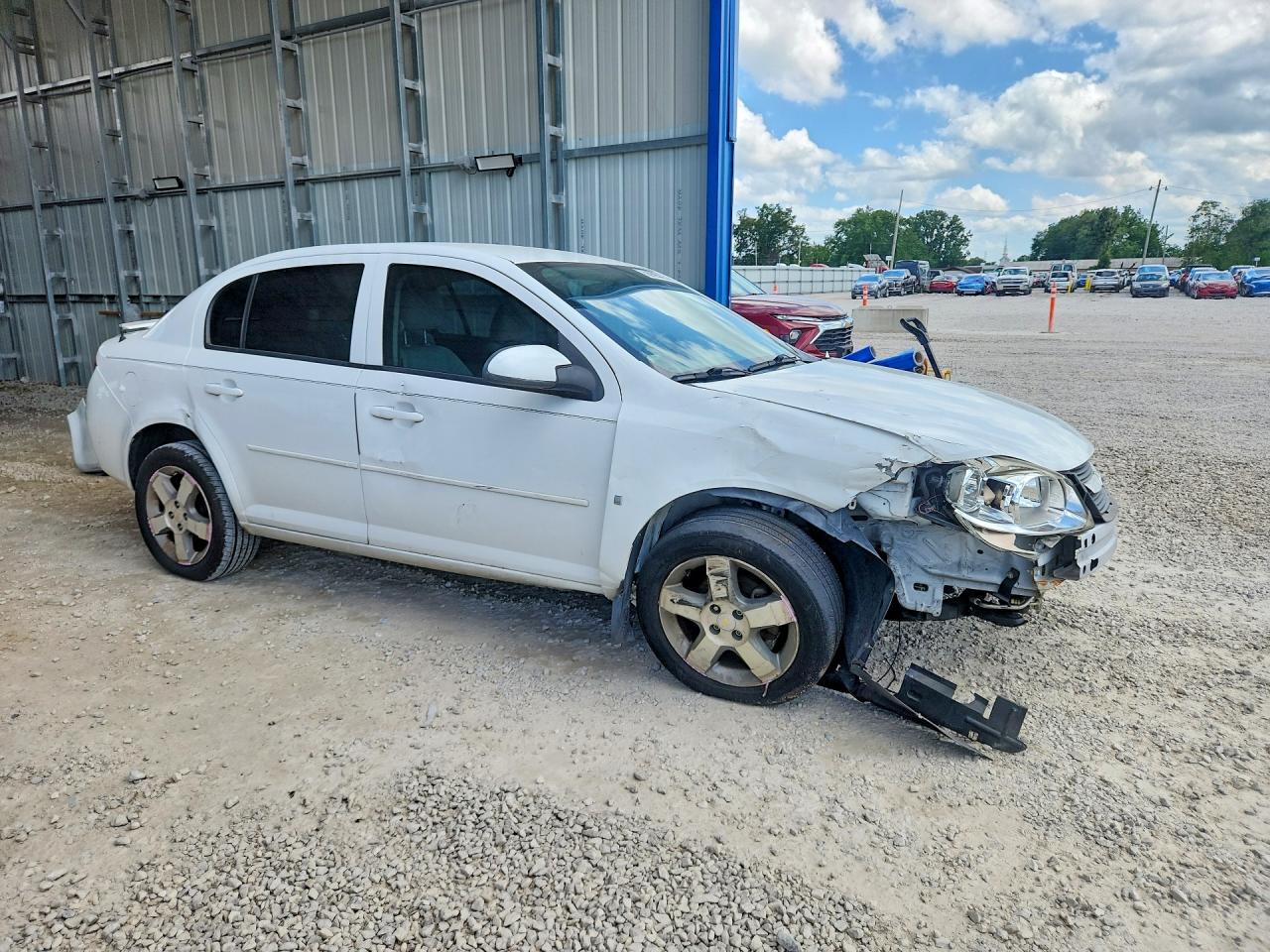 2008 Chevrolet Cobalt Lt White vin: 1G1AL58F487182007