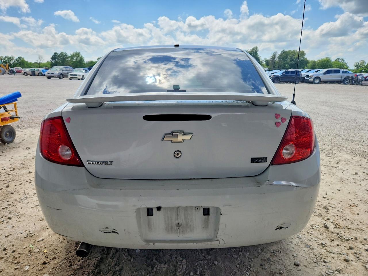 2008 Chevrolet Cobalt Lt White vin: 1G1AL58F487182007