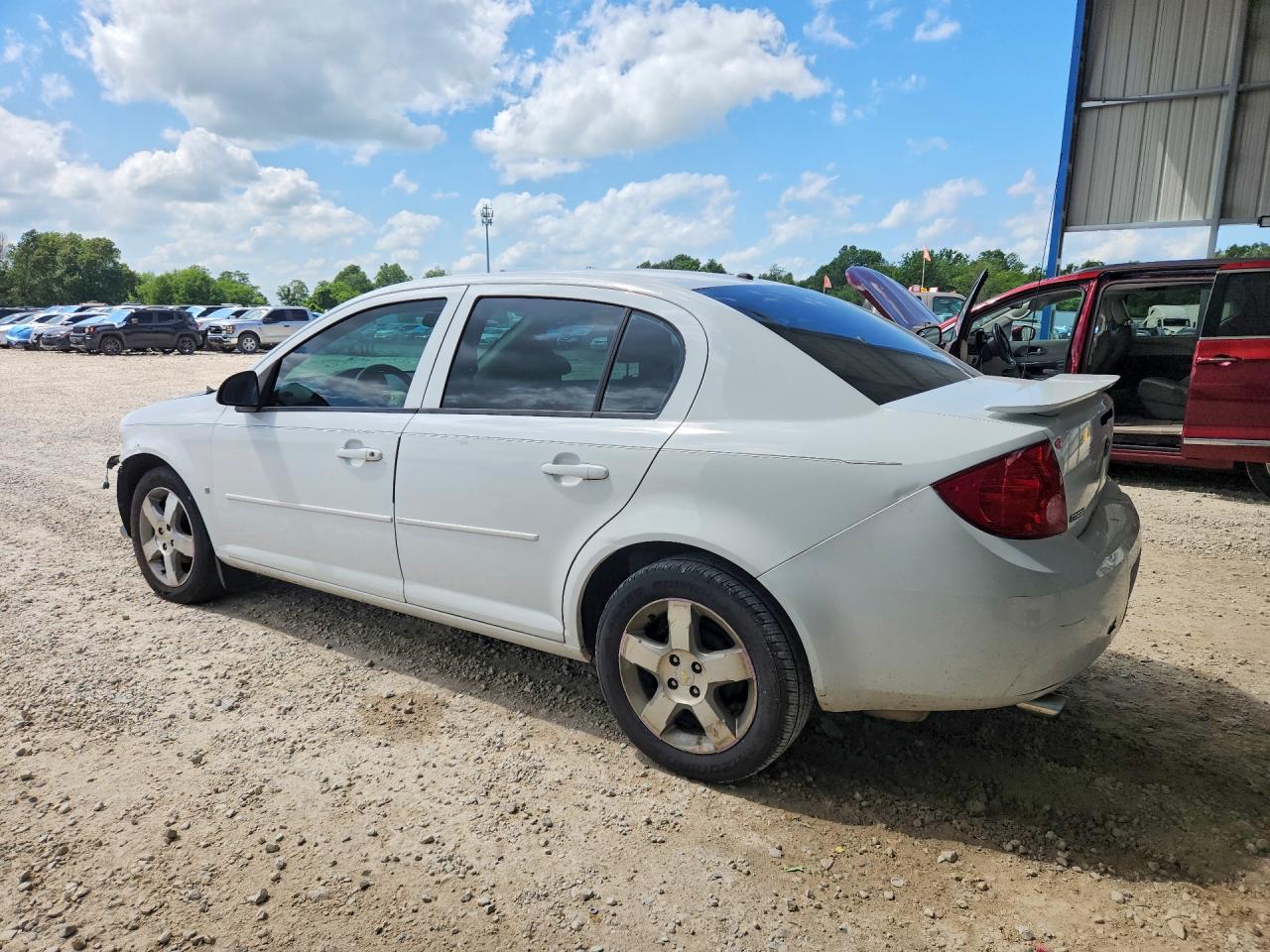 2008 Chevrolet Cobalt Lt White vin: 1G1AL58F487182007