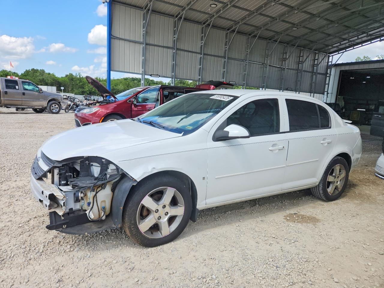 2008 Chevrolet Cobalt Lt White vin: 1G1AL58F487182007