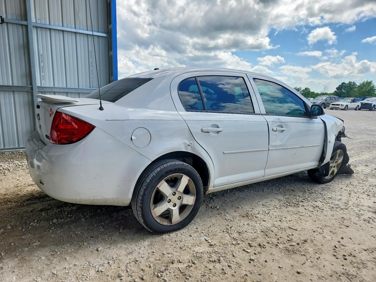2008 Chevrolet Cobalt Lt White vin: 1G1AL58F487182007