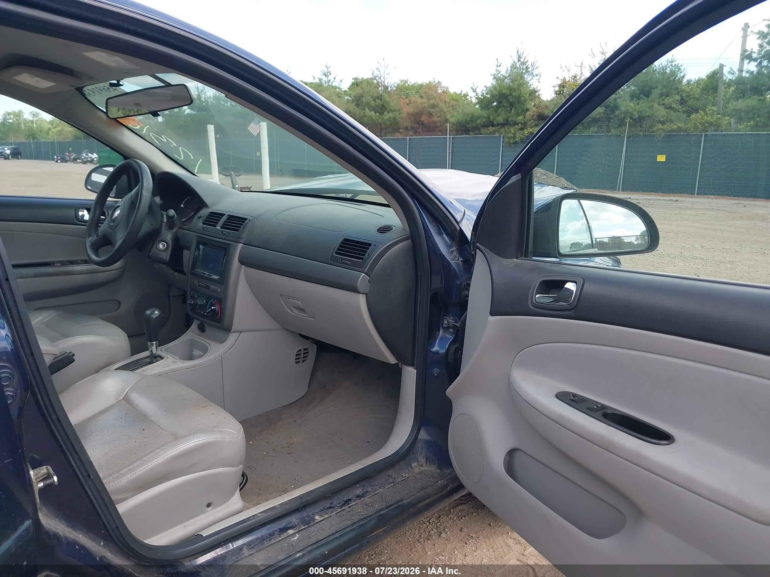 2008 Chevrolet Cobalt Lt Dark Blue vin: 1G1AL58F587123161