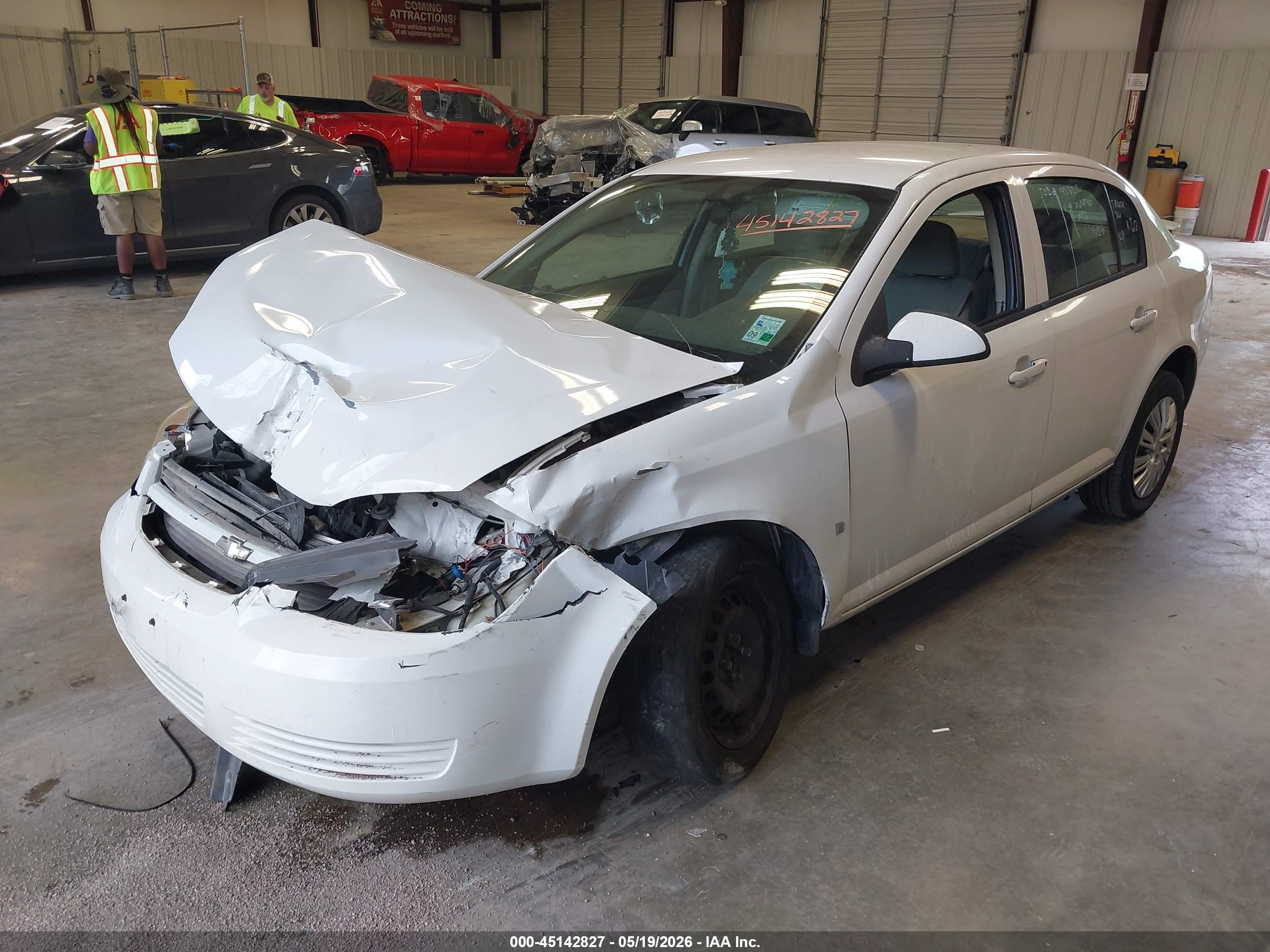 2008 Chevrolet Cobalt Lt White vin: 1G1AL58F587263890