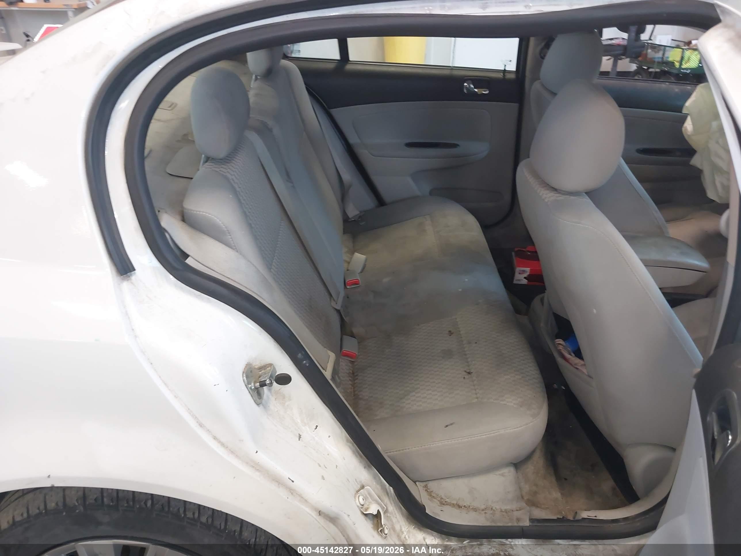 2008 Chevrolet Cobalt Lt White vin: 1G1AL58F587263890