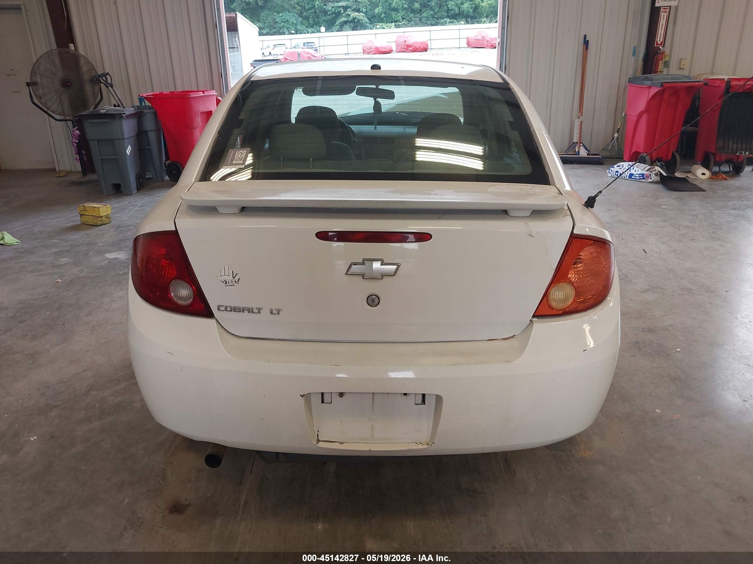 2008 Chevrolet Cobalt Lt White vin: 1G1AL58F587263890