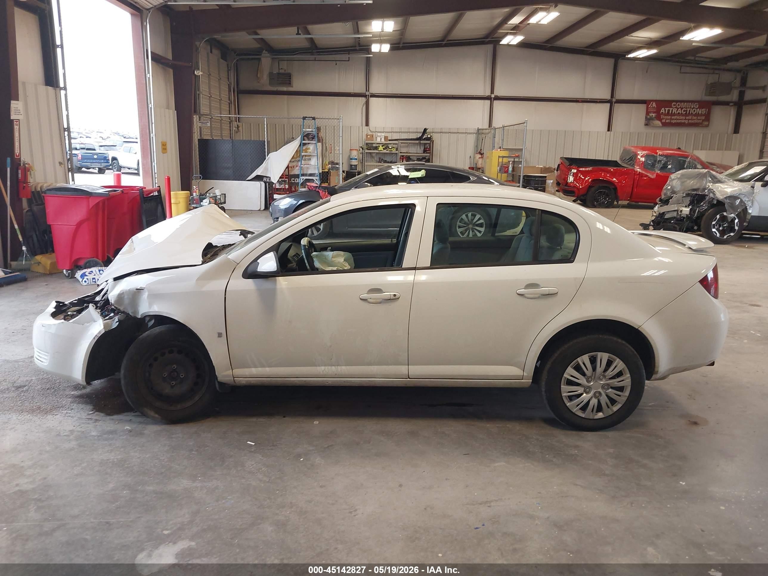 2008 Chevrolet Cobalt Lt White vin: 1G1AL58F587263890