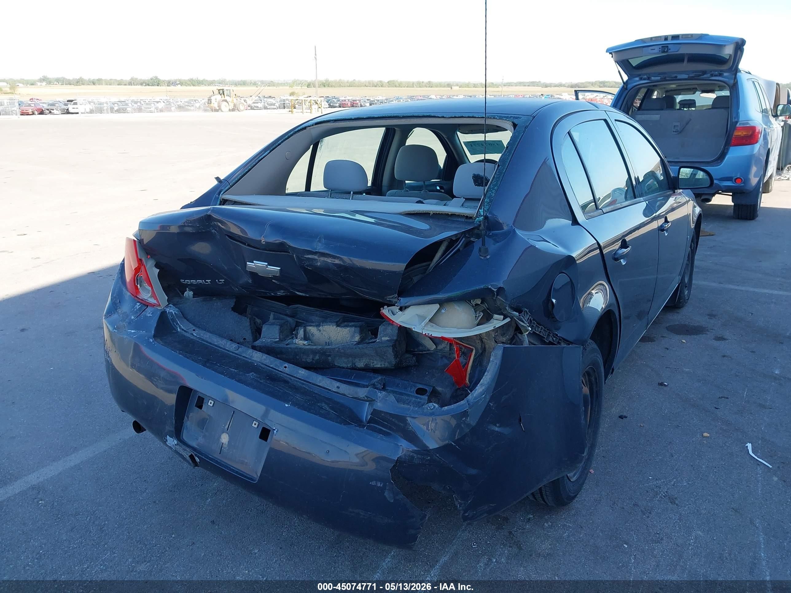 2008 Chevrolet Cobalt Lt Blue vin: 1G1AL58F587319696