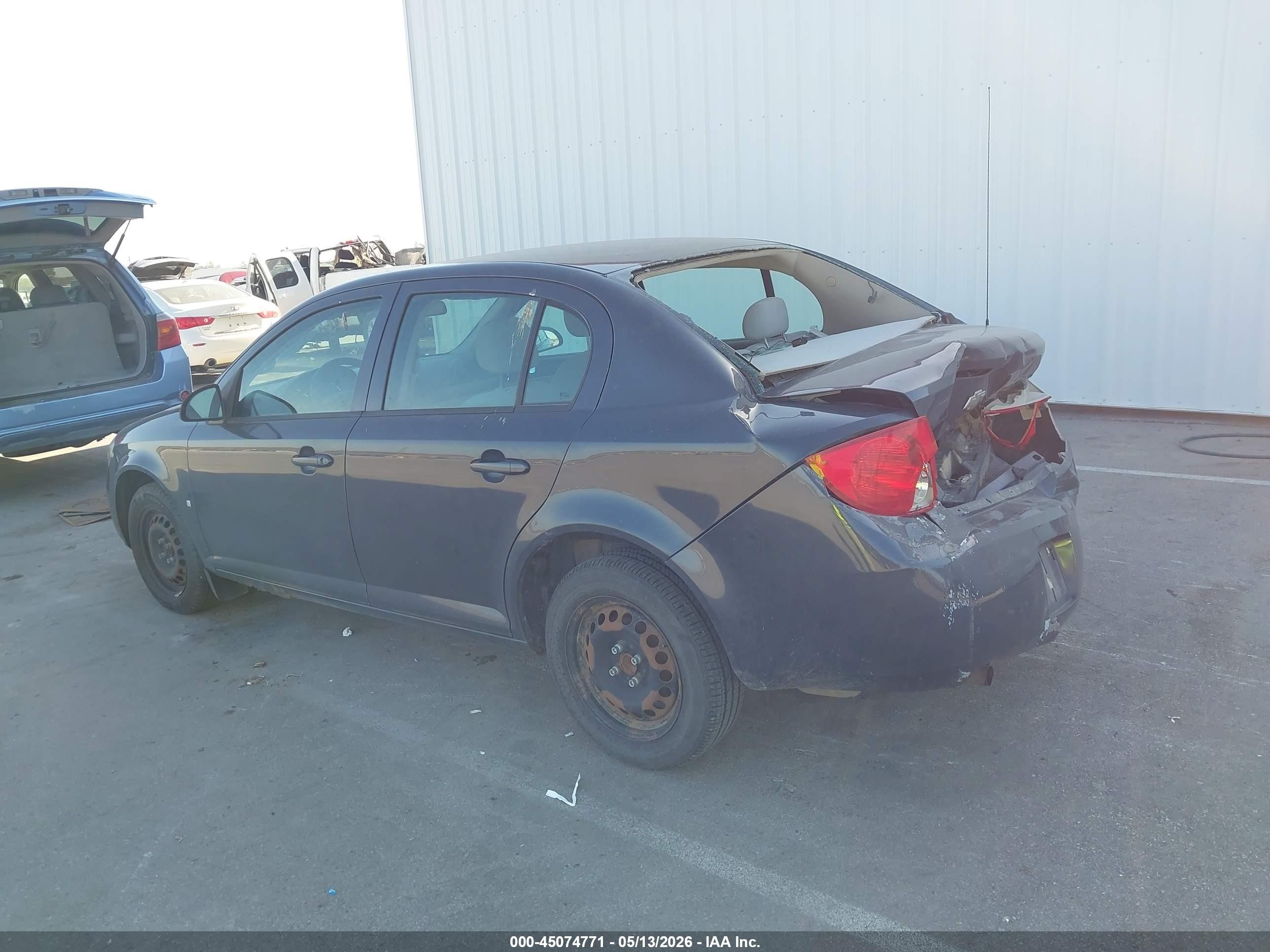 2008 Chevrolet Cobalt Lt Blue vin: 1G1AL58F587319696