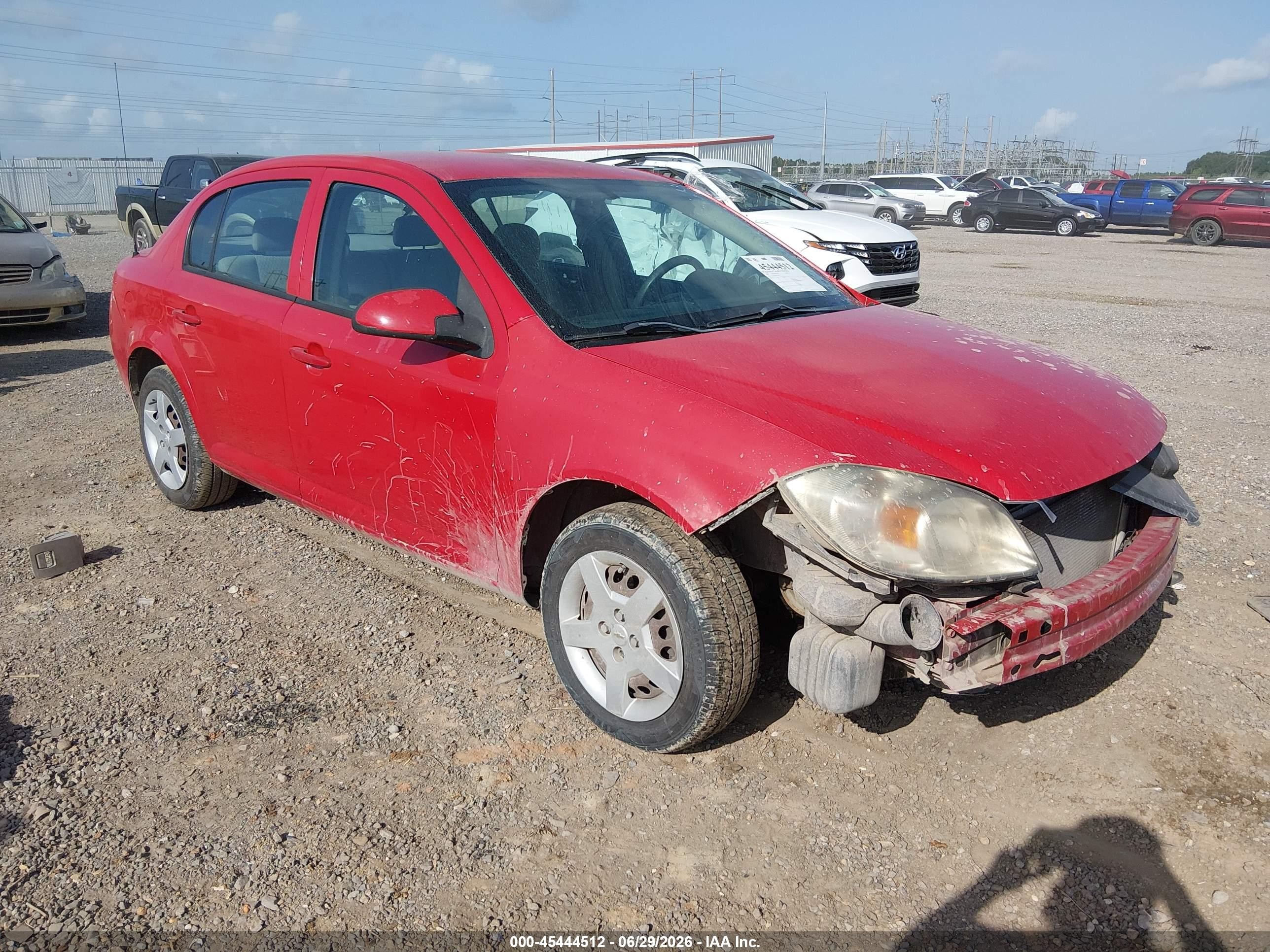 2008 Chevrolet Cobalt Lt Red vin: 1G1AL58F687175107