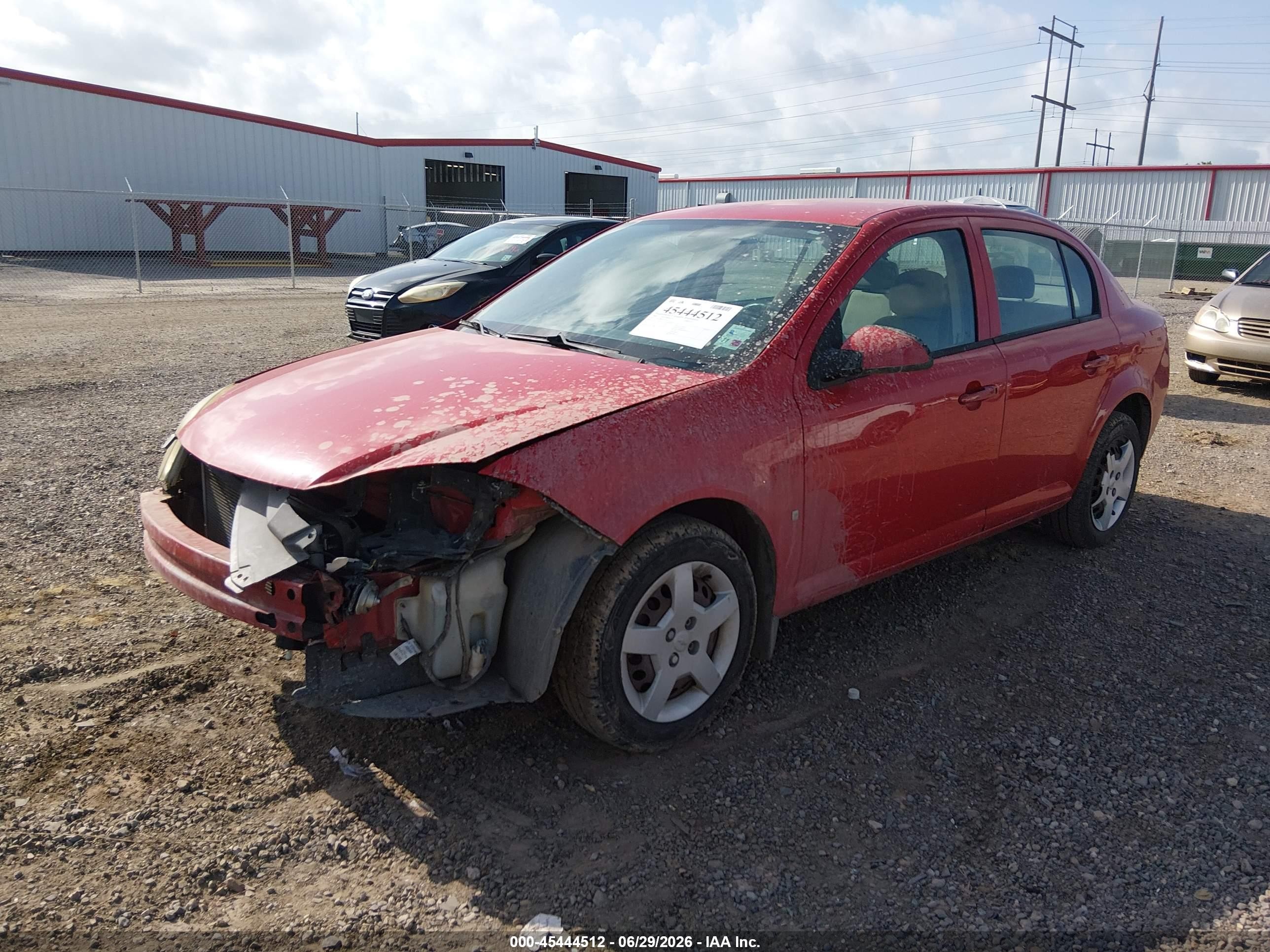 2008 Chevrolet Cobalt Lt Red vin: 1G1AL58F687175107