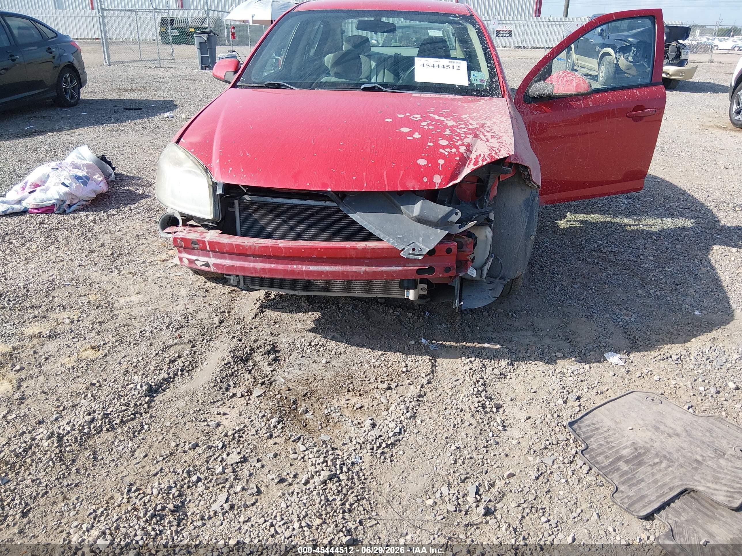 2008 Chevrolet Cobalt Lt Red vin: 1G1AL58F687175107