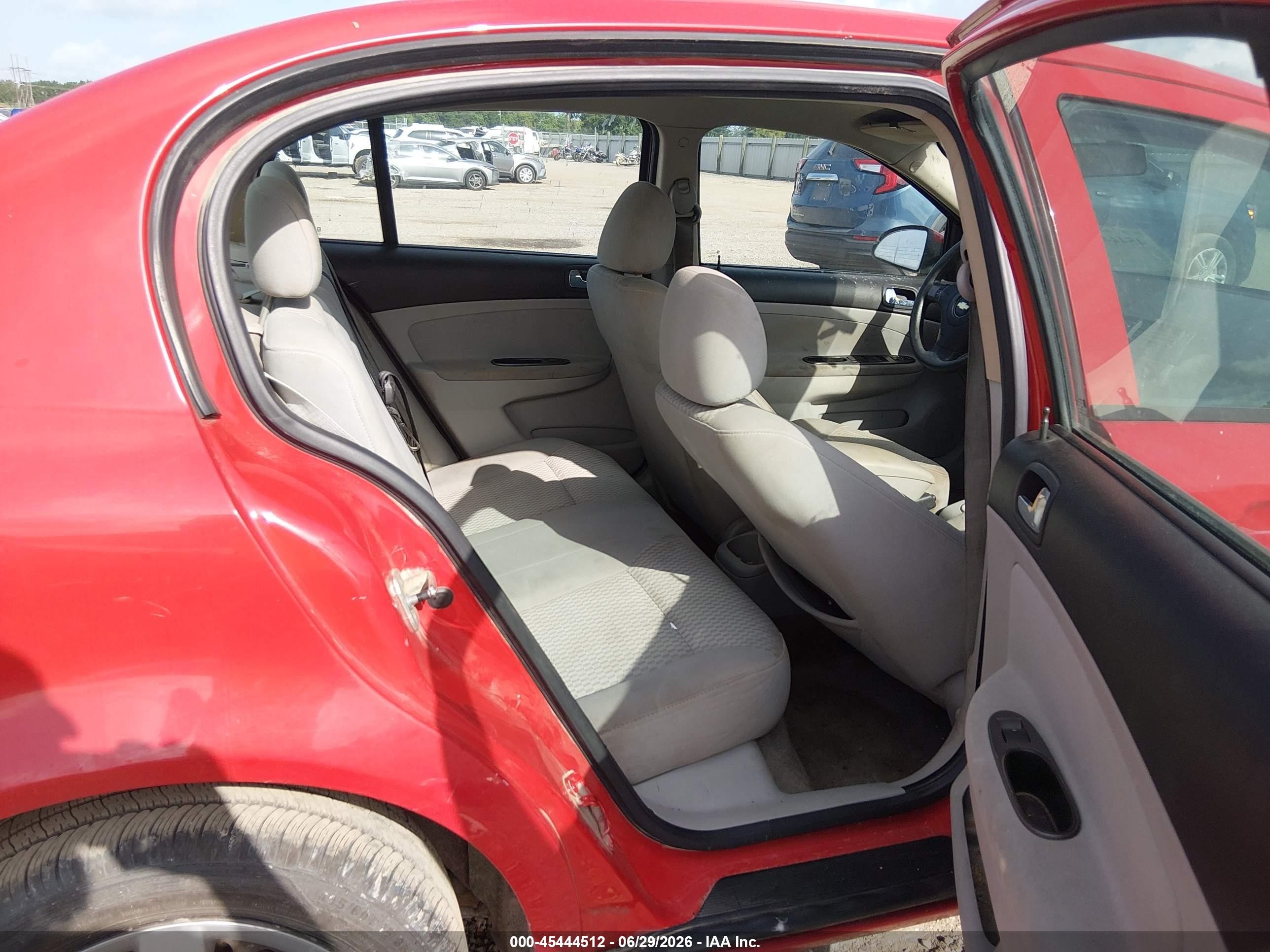2008 Chevrolet Cobalt Lt Red vin: 1G1AL58F687175107