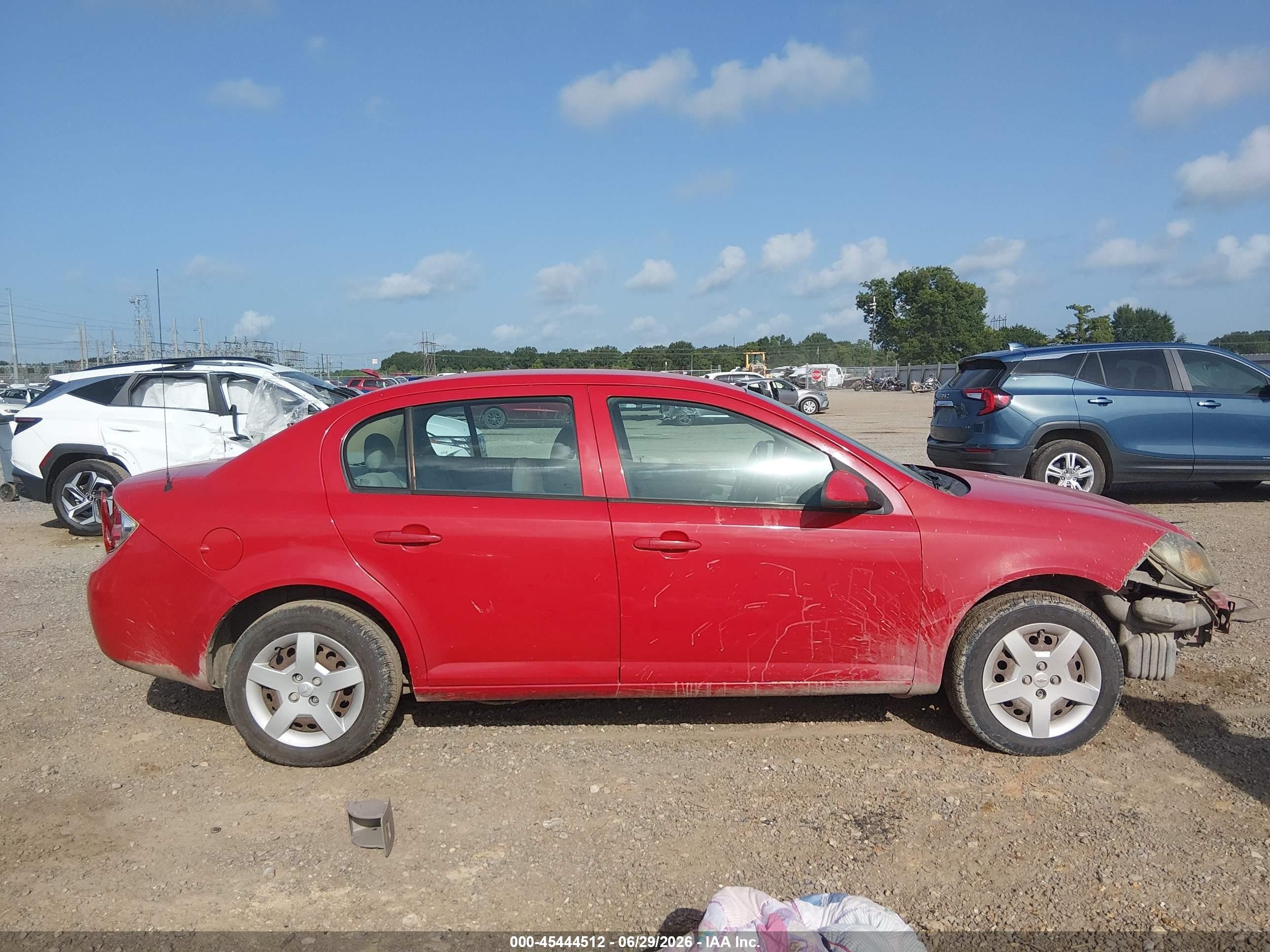 2008 Chevrolet Cobalt Lt Red vin: 1G1AL58F687175107