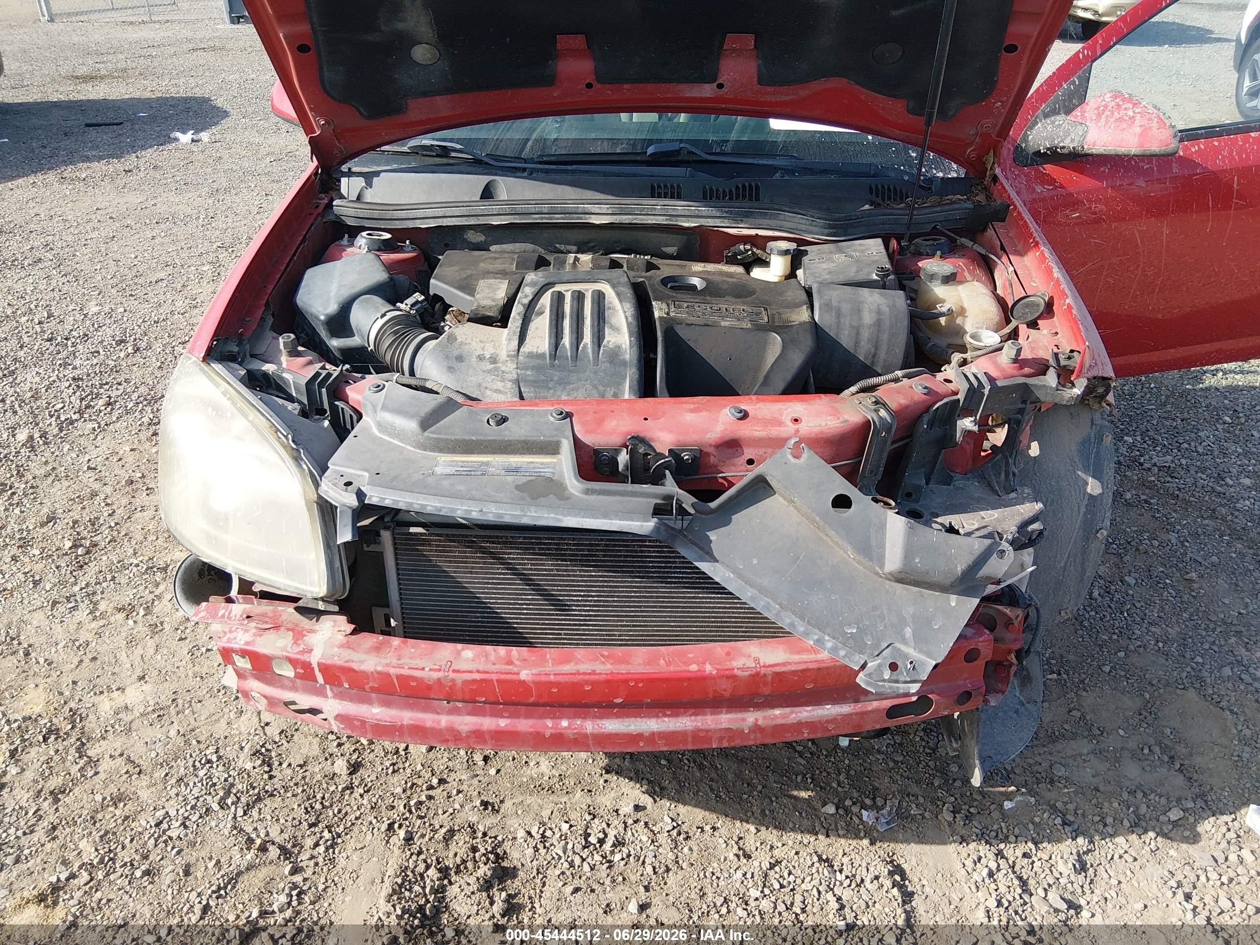 2008 Chevrolet Cobalt Lt Red vin: 1G1AL58F687175107