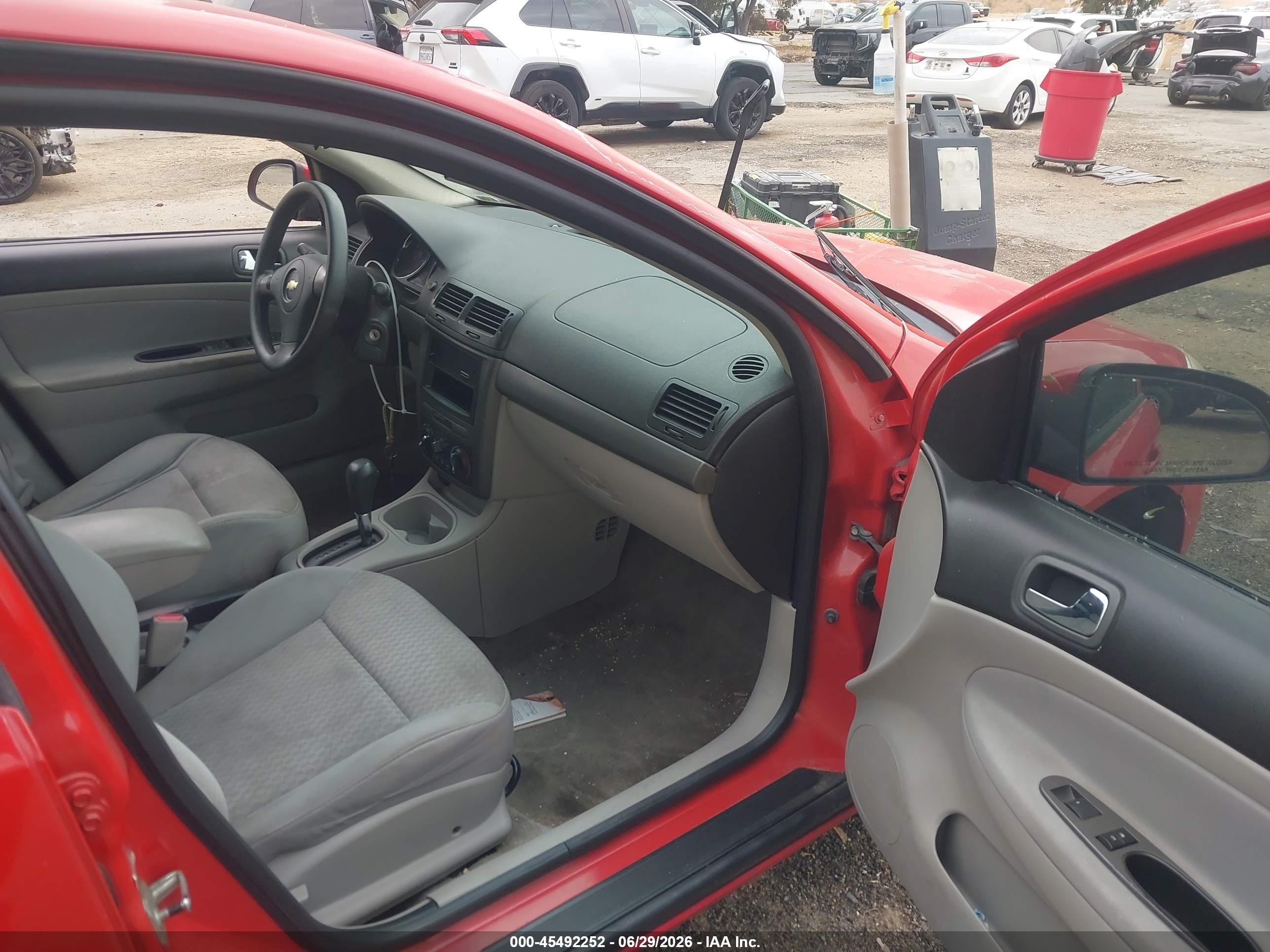 2008 Chevrolet Cobalt Lt Red vin: 1G1AL58F687230316
