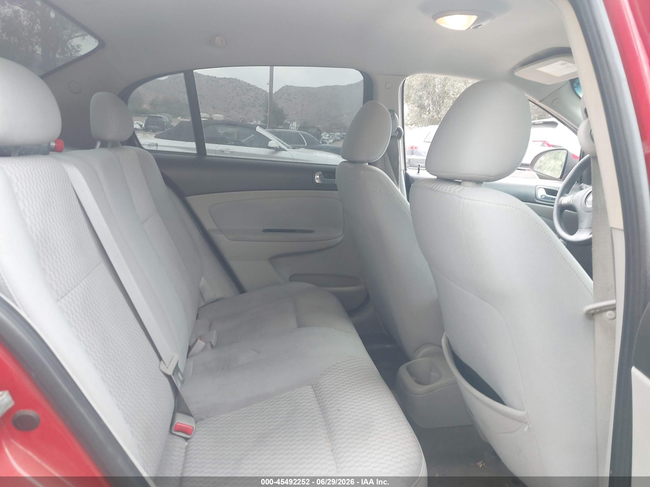 2008 Chevrolet Cobalt Lt Red vin: 1G1AL58F687230316