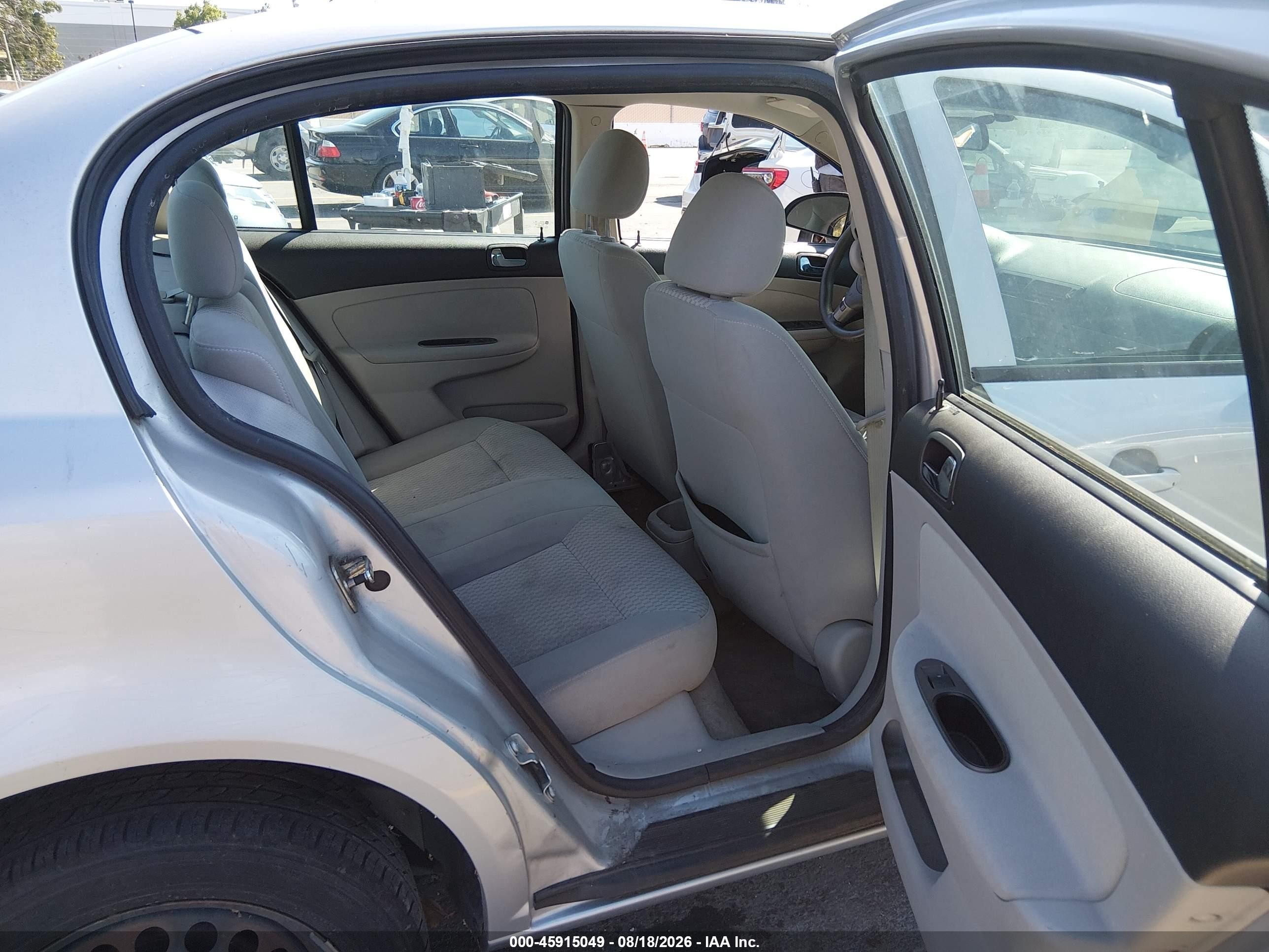 2008 Chevrolet Cobalt Lt Silver vin: 1G1AL58F687321005