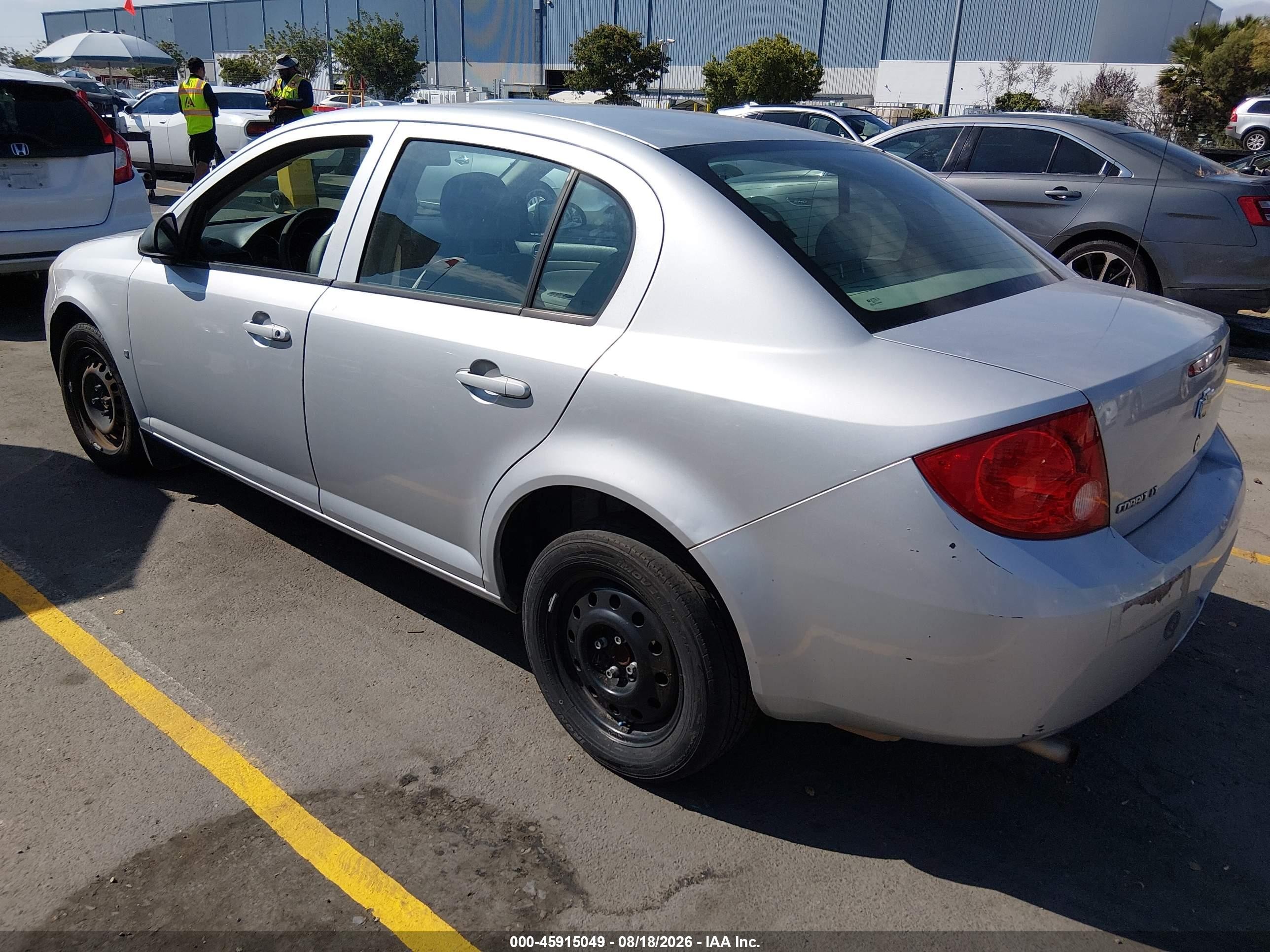 2008 Chevrolet Cobalt Lt Silver vin: 1G1AL58F687321005