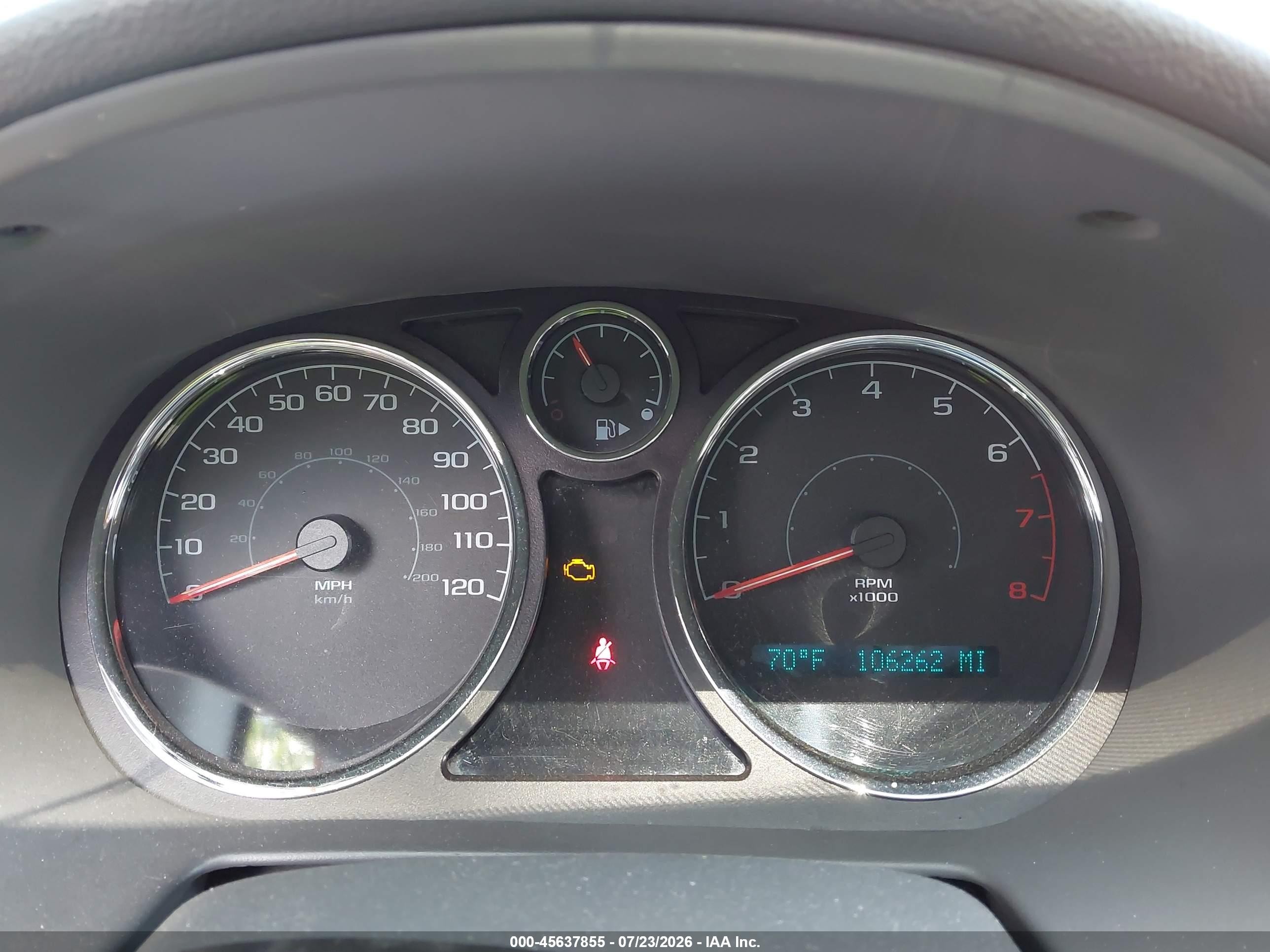 2006 Chevrolet Cobalt Lt Orange vin: 1G1AL58F767698777
