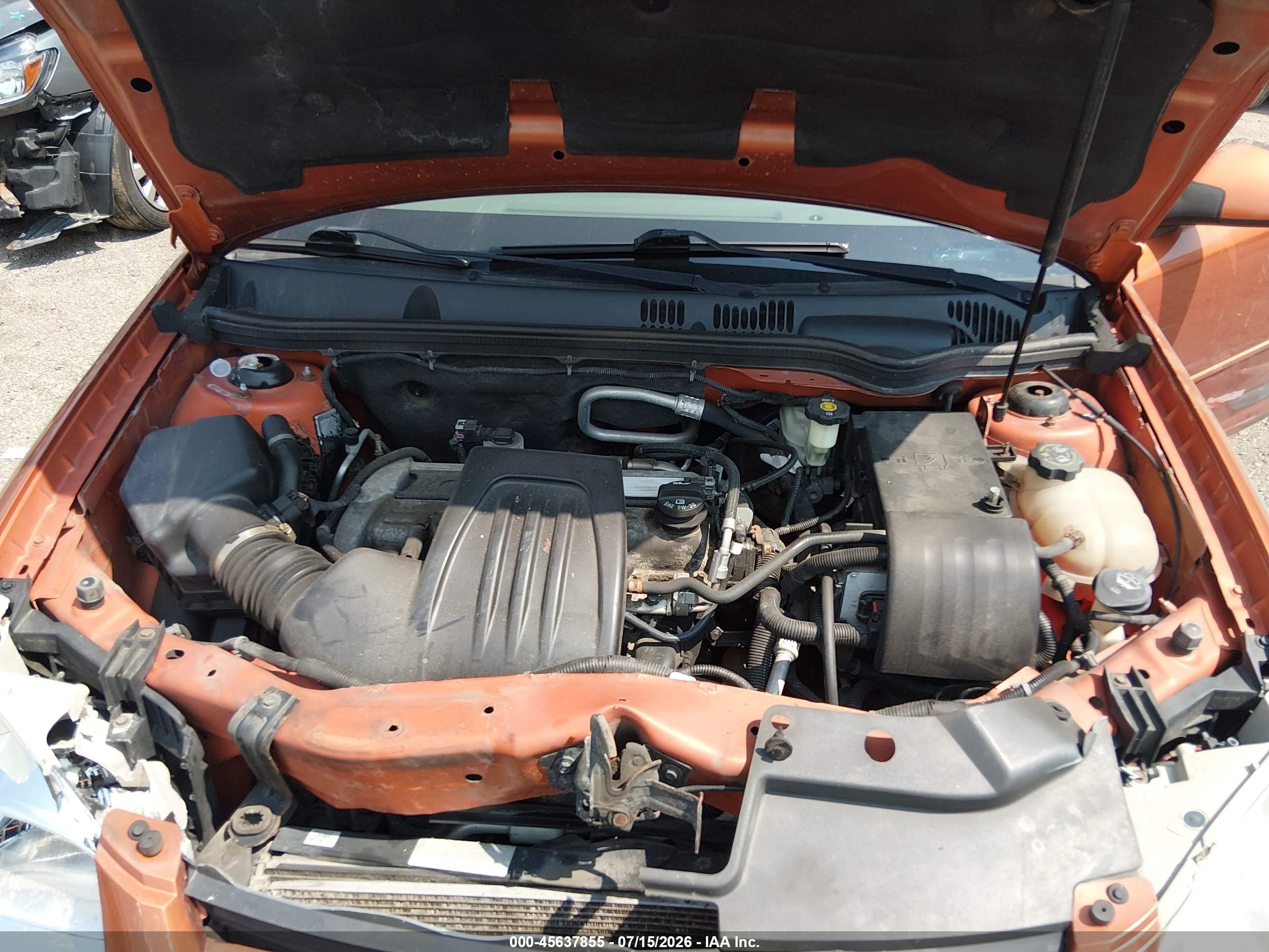 2006 Chevrolet Cobalt Lt Orange vin: 1G1AL58F767698777