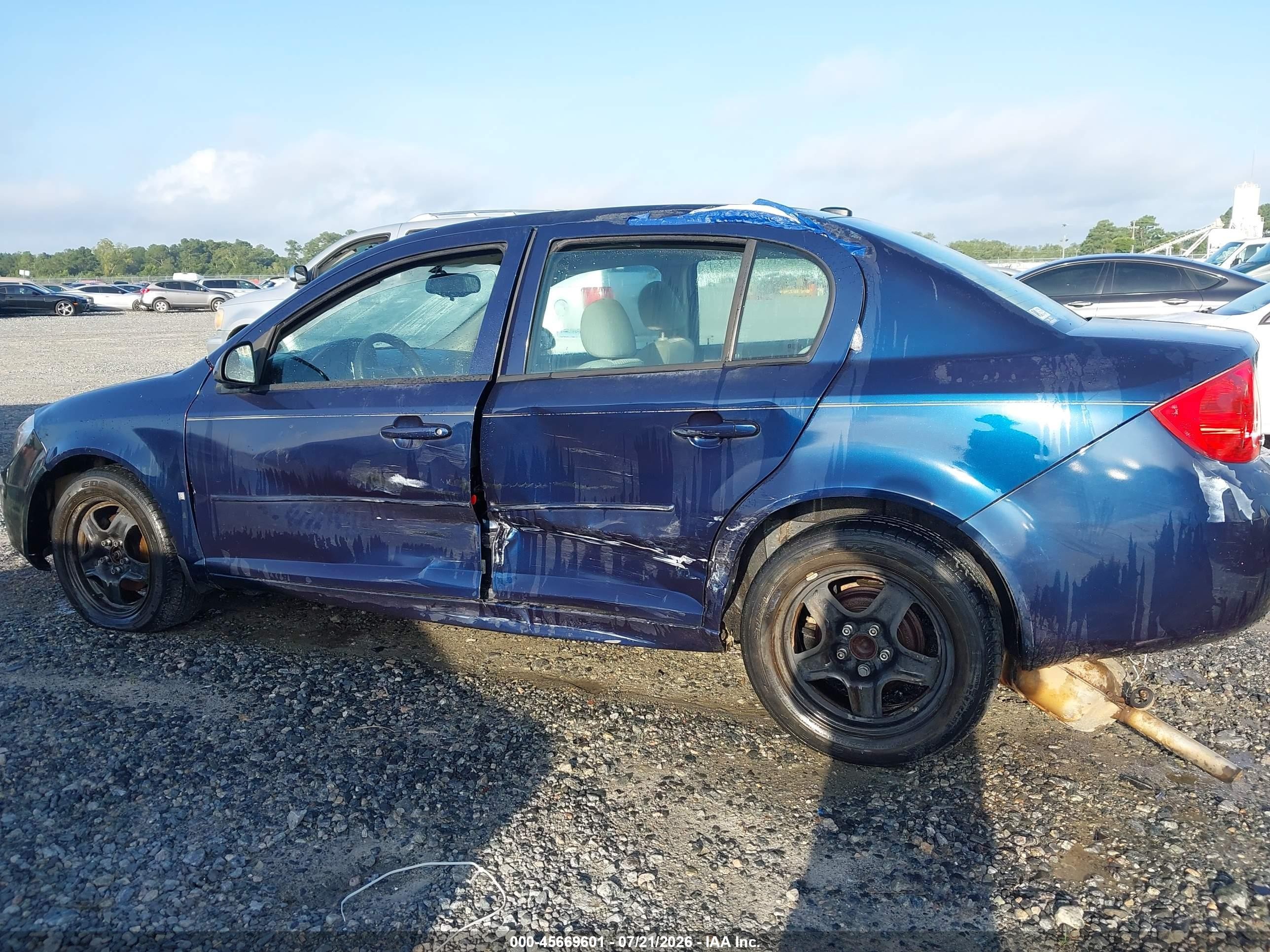 2008 Chevrolet Cobalt Lt Navy vin: 1G1AL58F787128572
