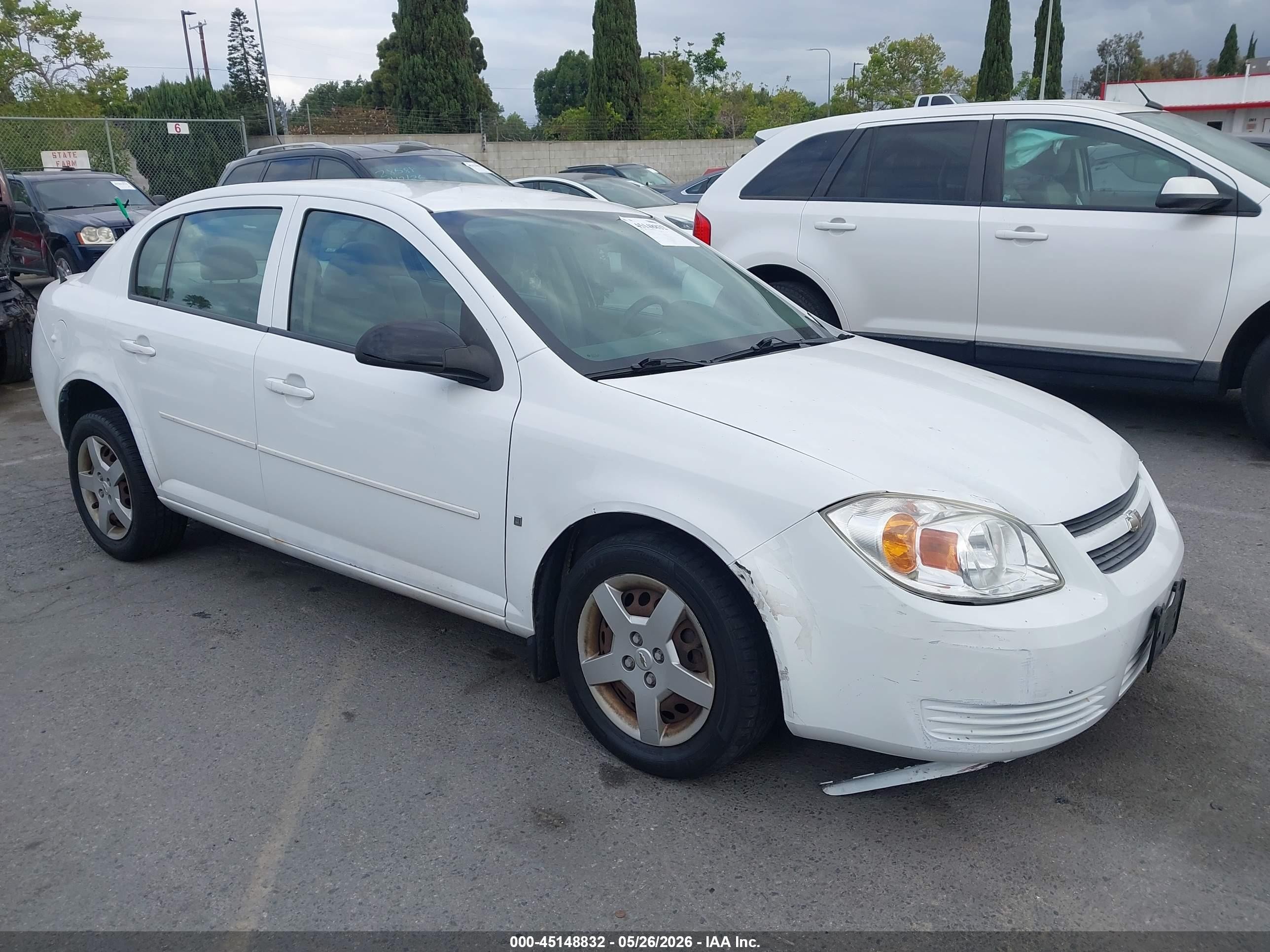 2008 Chevrolet Cobalt Lt White vin: 1G1AL58F787154878