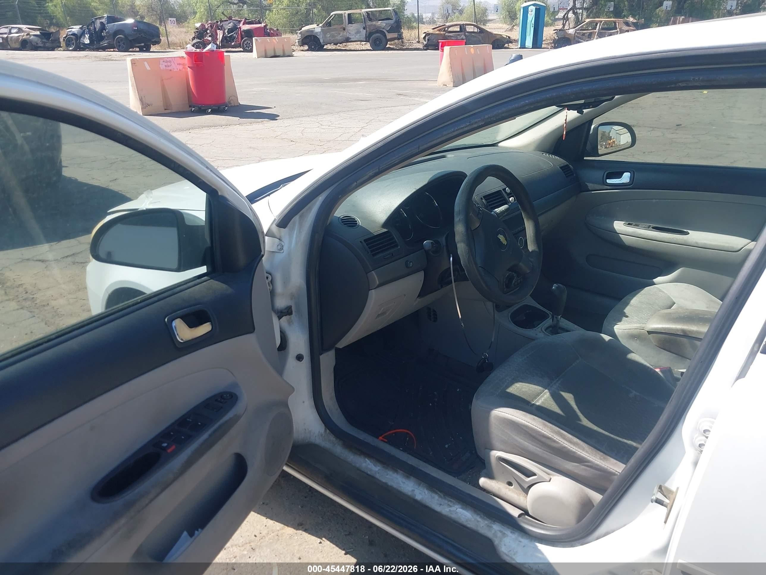 2008 Chevrolet Cobalt Lt White vin: 1G1AL58F787175083