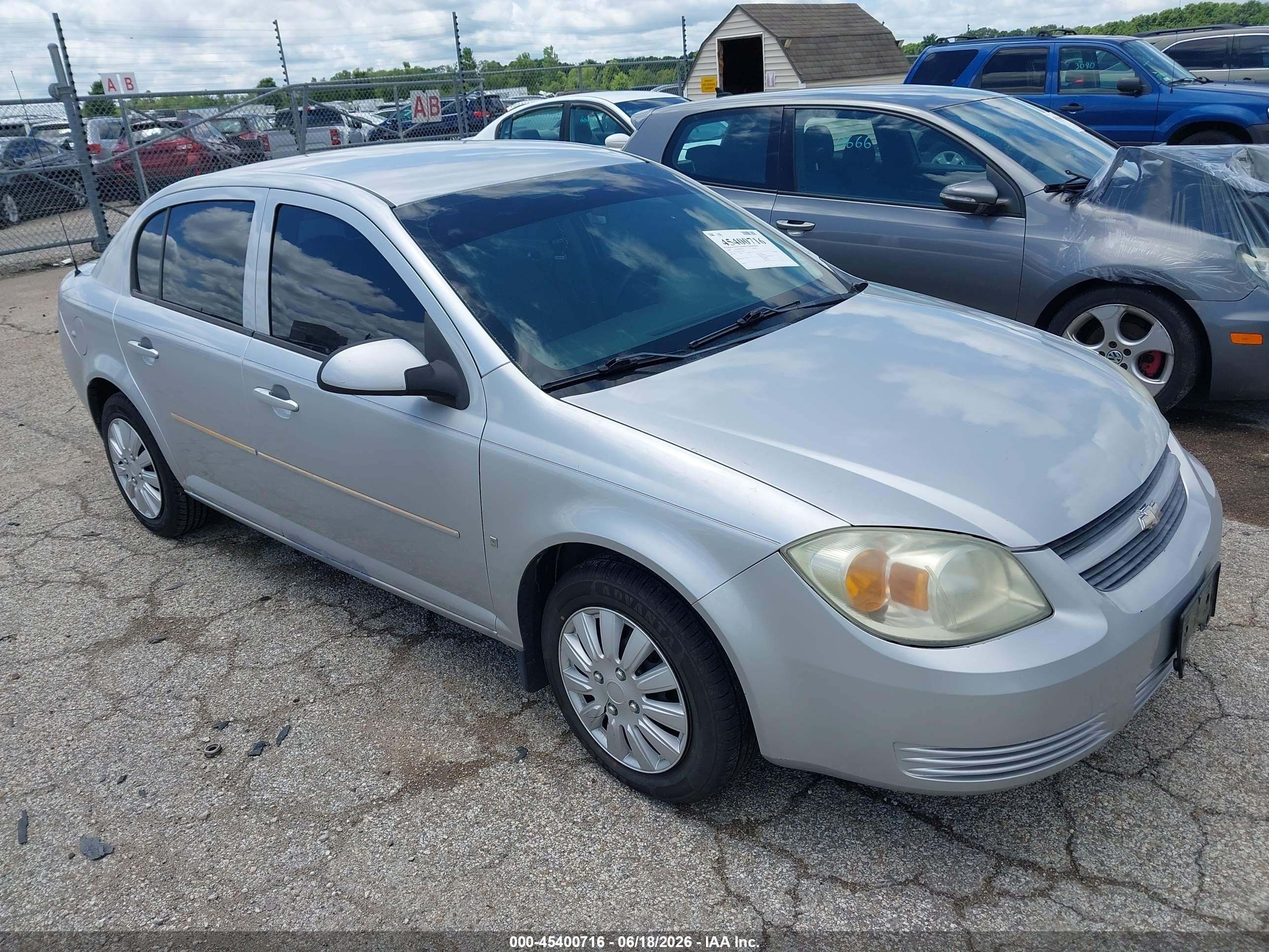 2008 Chevrolet Cobalt Lt Silver vin: 1G1AL58F787189016