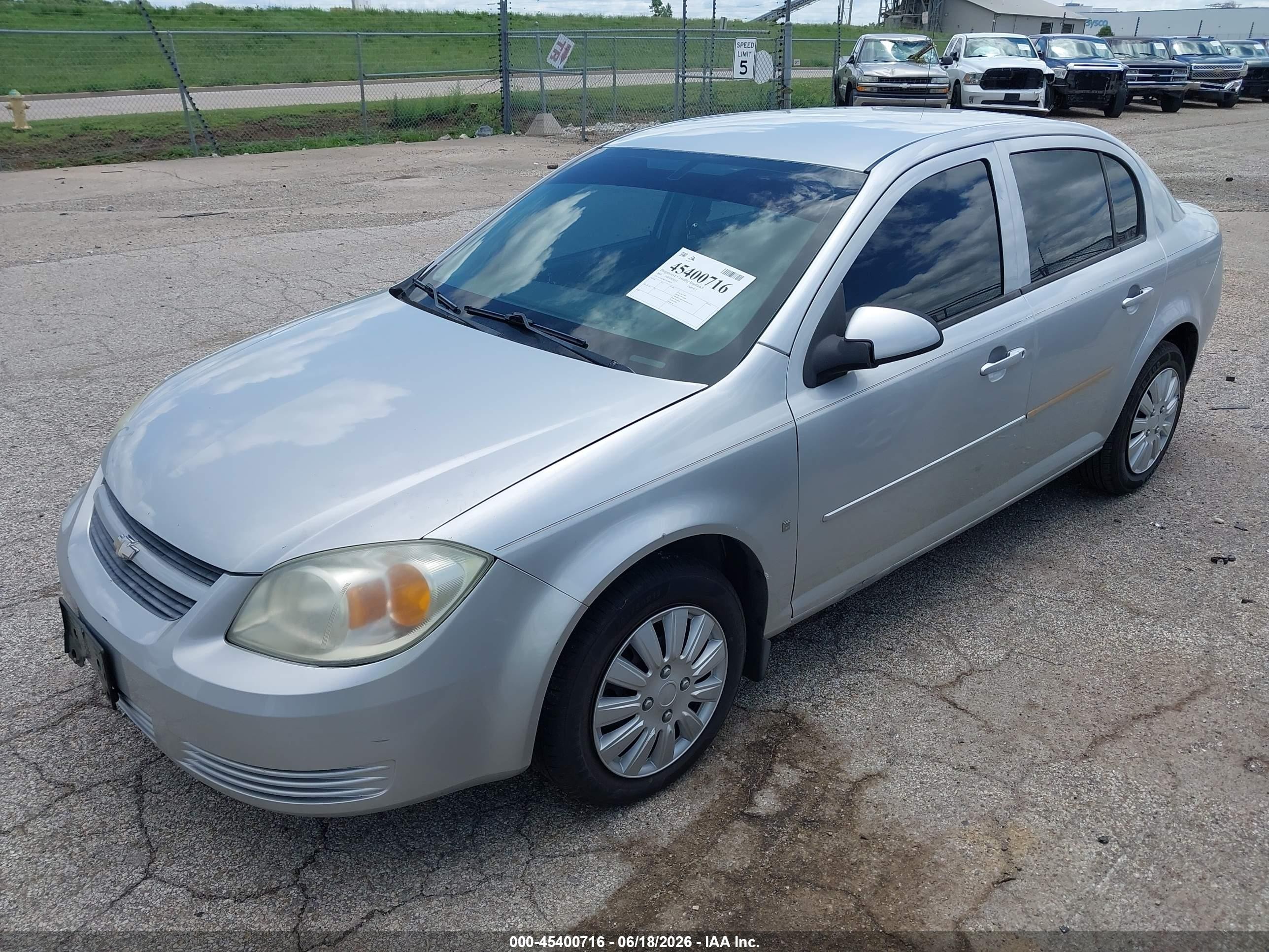 2008 Chevrolet Cobalt Lt Silver vin: 1G1AL58F787189016