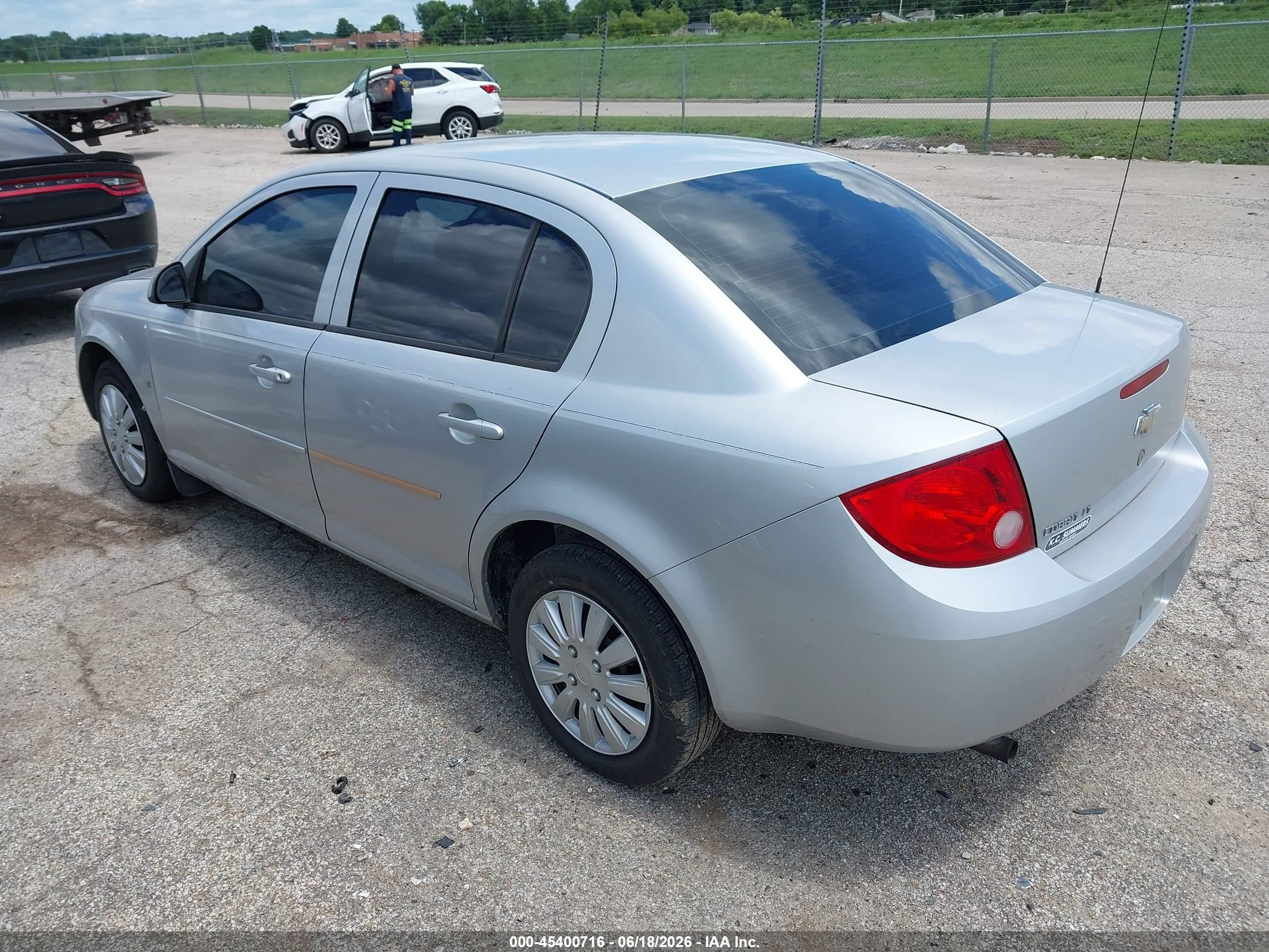 2008 Chevrolet Cobalt Lt Silver vin: 1G1AL58F787189016
