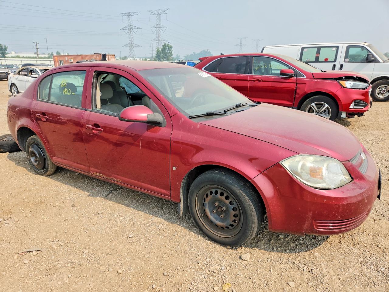 2008 Chevrolet Cobalt Lt Burgundy vin: 1G1AL58F787289360