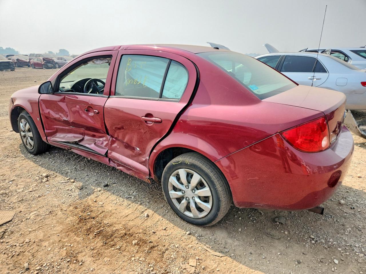 2008 Chevrolet Cobalt Lt Burgundy vin: 1G1AL58F787289360