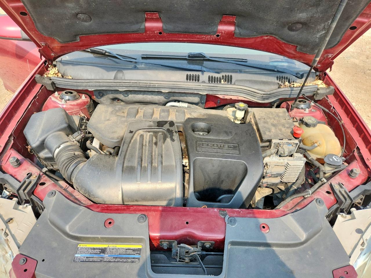 2008 Chevrolet Cobalt Lt Burgundy vin: 1G1AL58F787289360