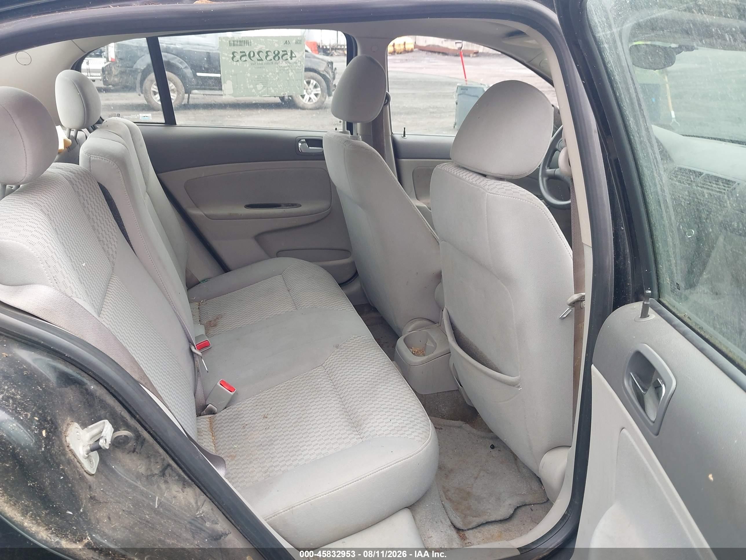 2006 Chevrolet Cobalt Lt Black vin: 1G1AL58F867668946