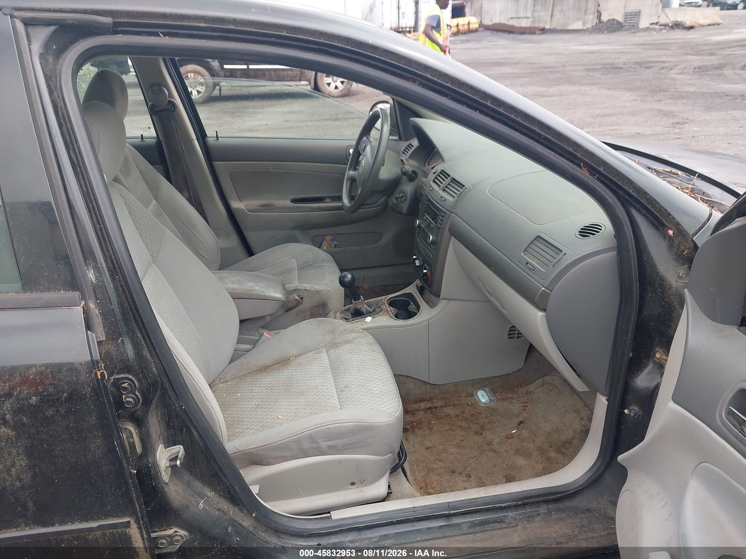 2006 Chevrolet Cobalt Lt Black vin: 1G1AL58F867668946